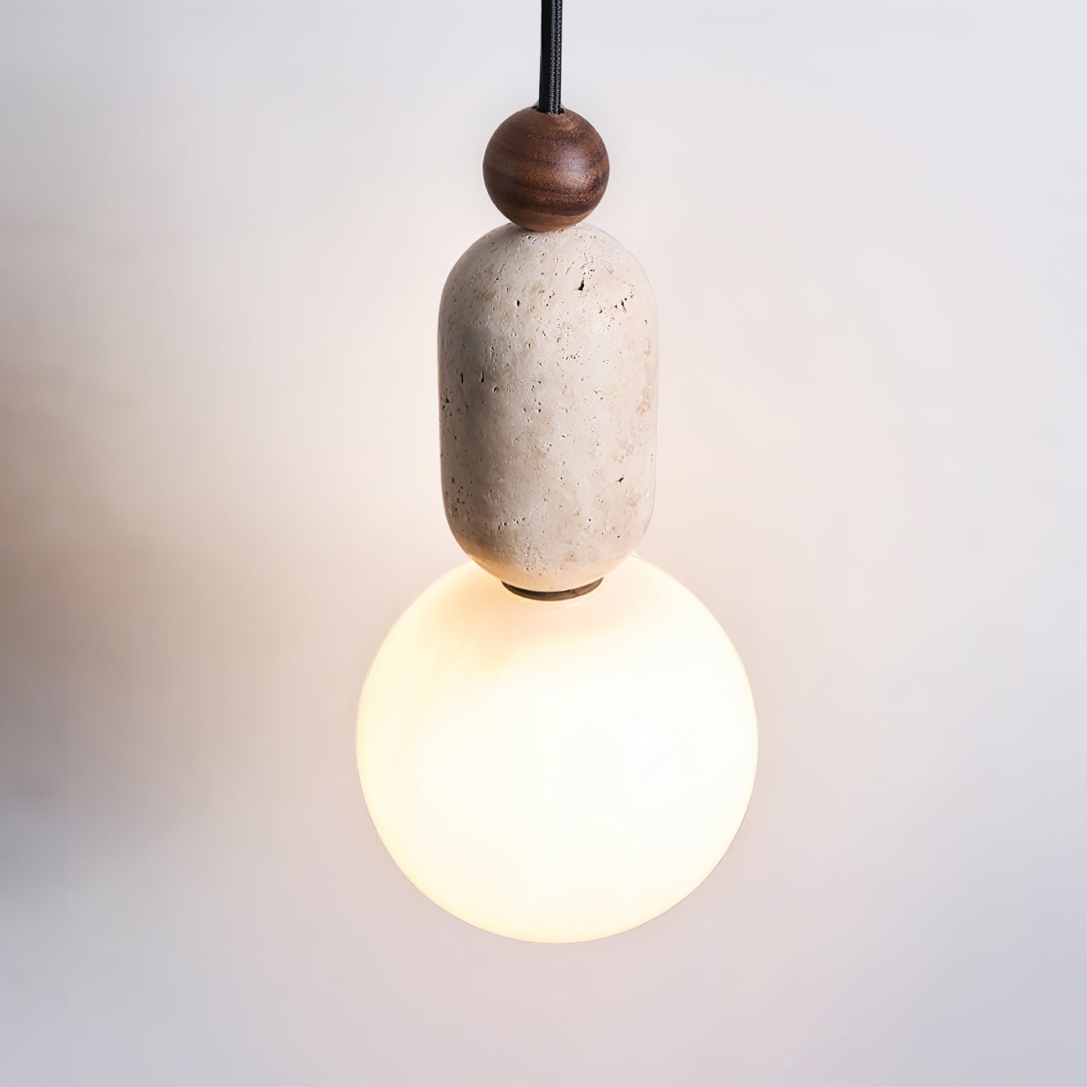 Vaarnii Travertine Pendant Light - Neutralighting