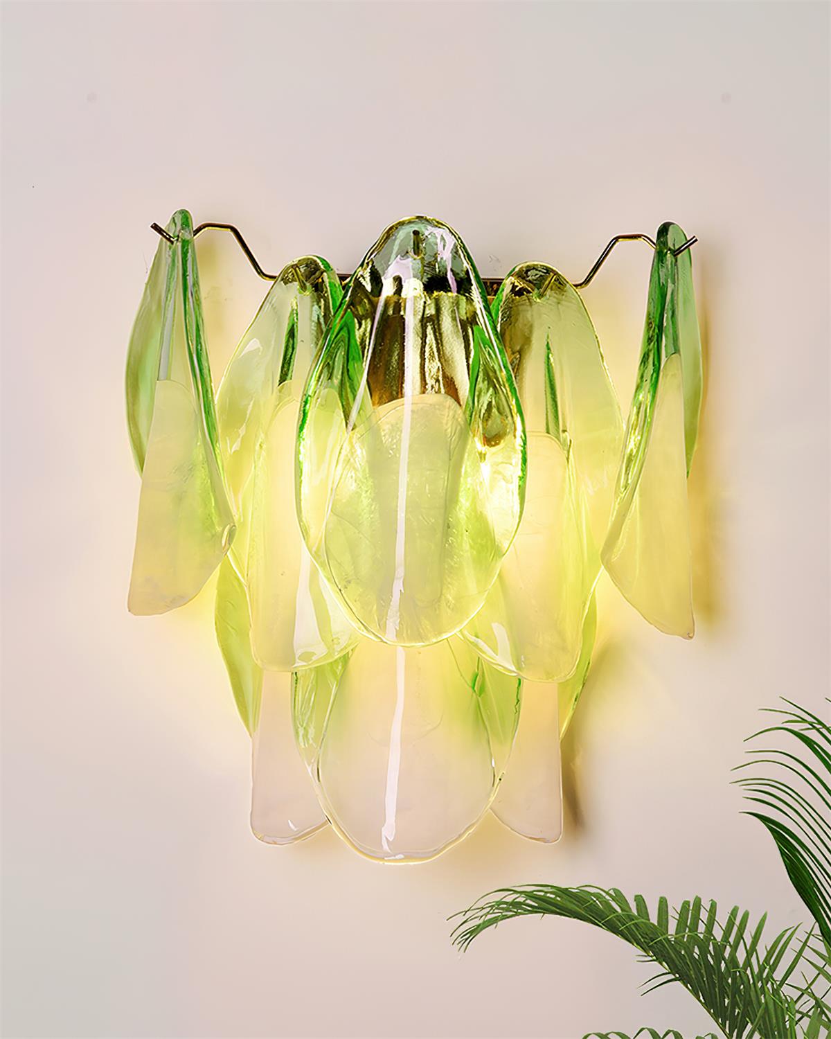 Opheli Petal Glass Wall Lamp - Neutralighting