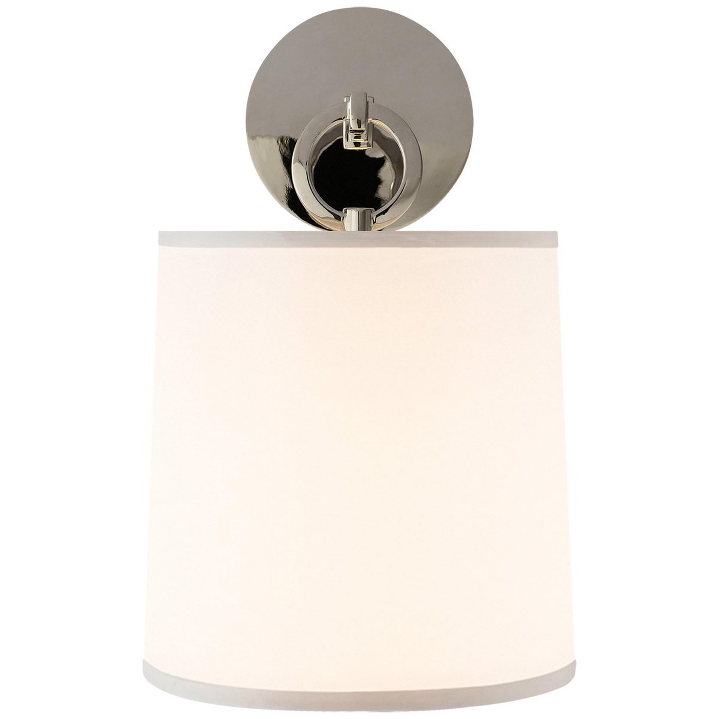 Iris Wall Lamp Farmhouse Fabric Cylindrical - Neutralighting