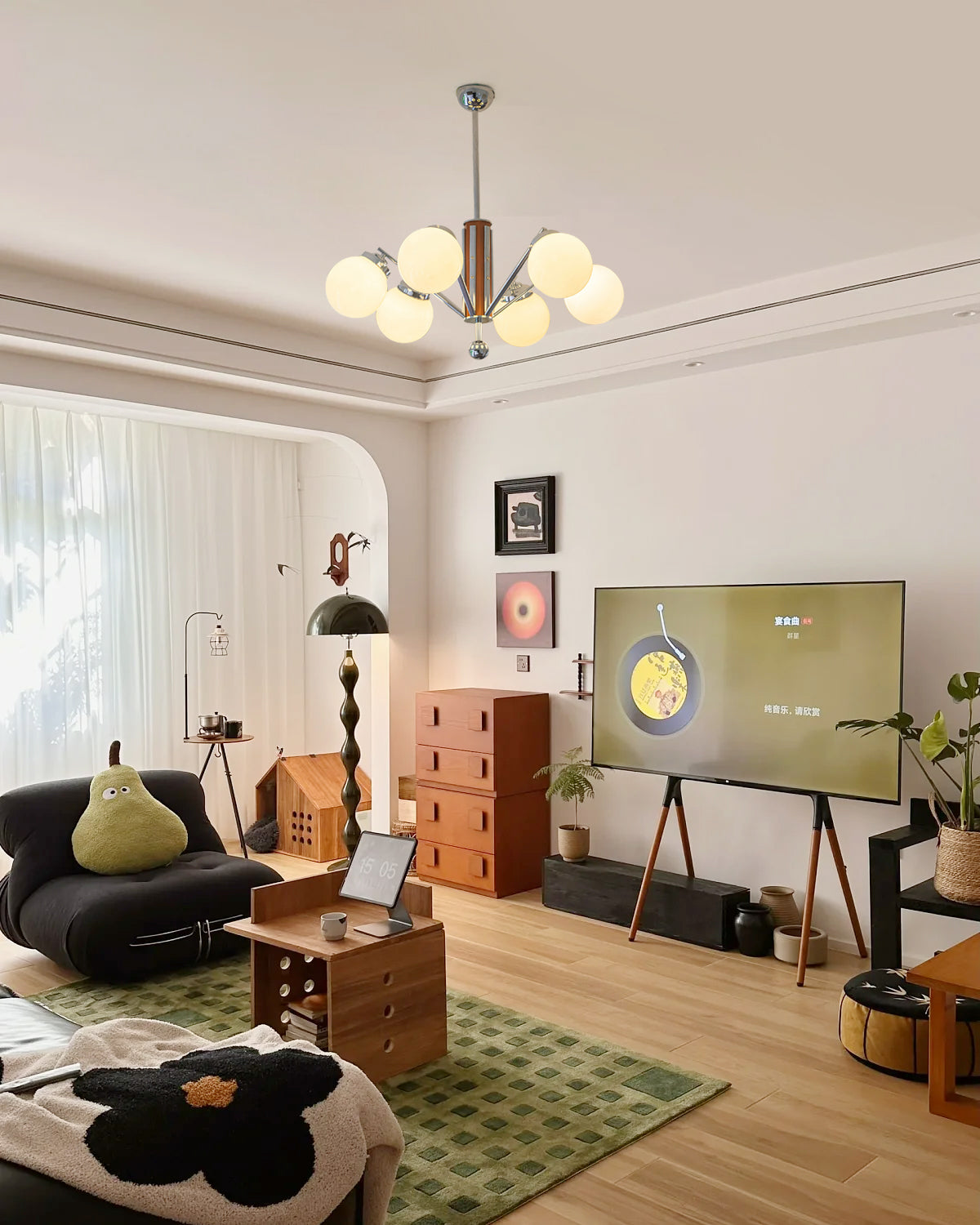 Orina Chandelier Mid-century - Neutralighting