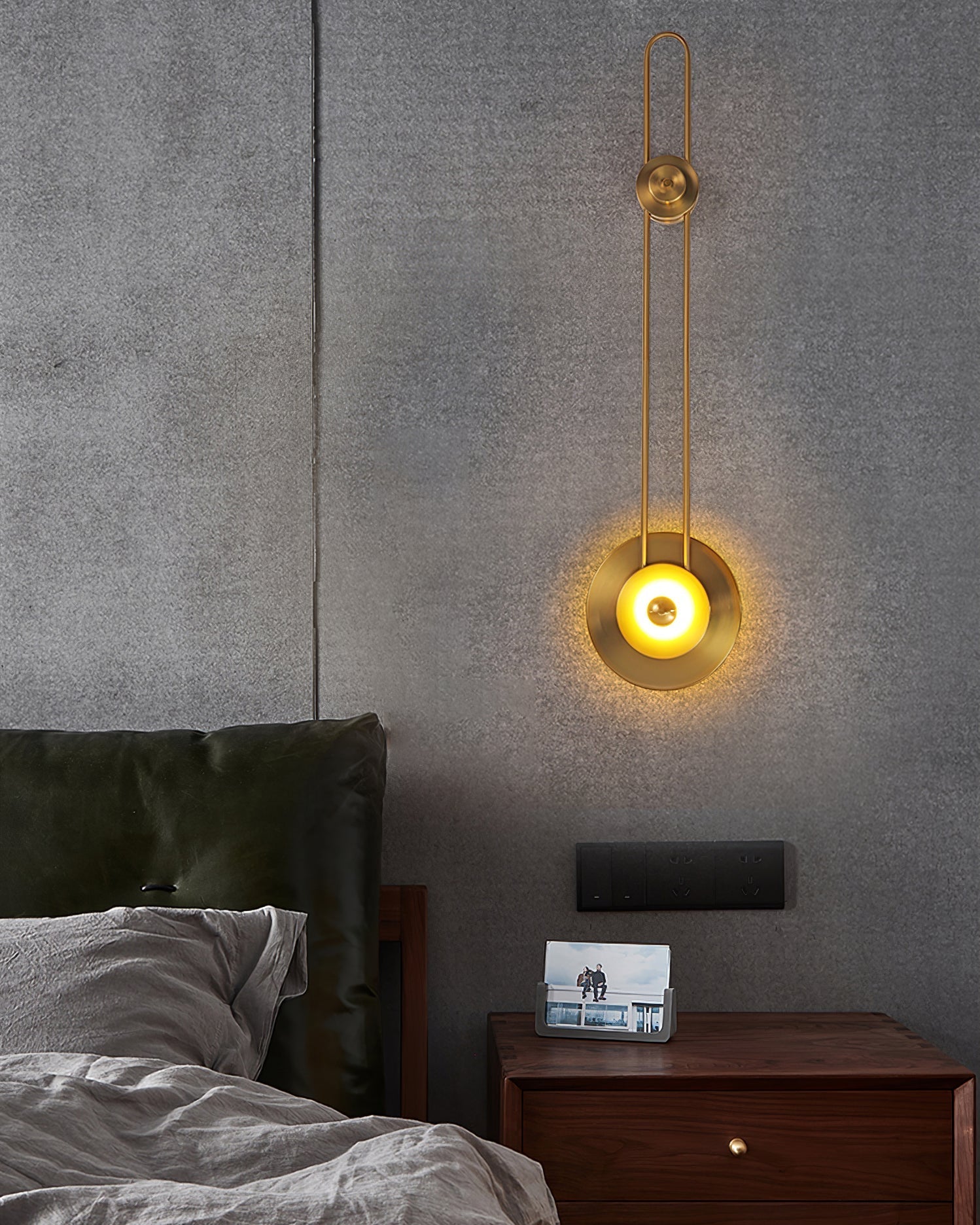 Gaia Wall Lamp Sculptural Geometry Alabaster - Neutralighting