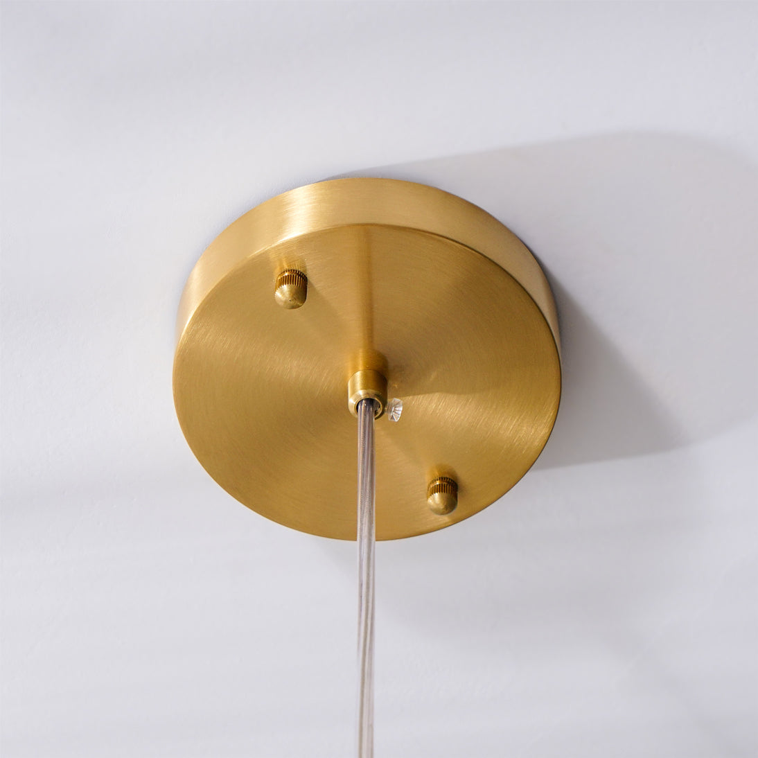 Goose Pendant Lamp Alabaster Brass Sophistication - Neutralighting
