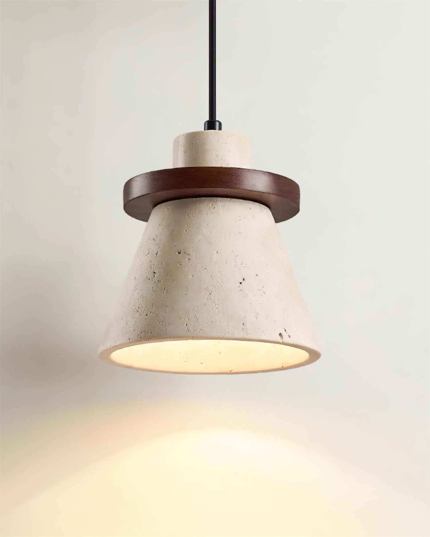 Jovia Travertine Pendant Lamp - Neutralighting