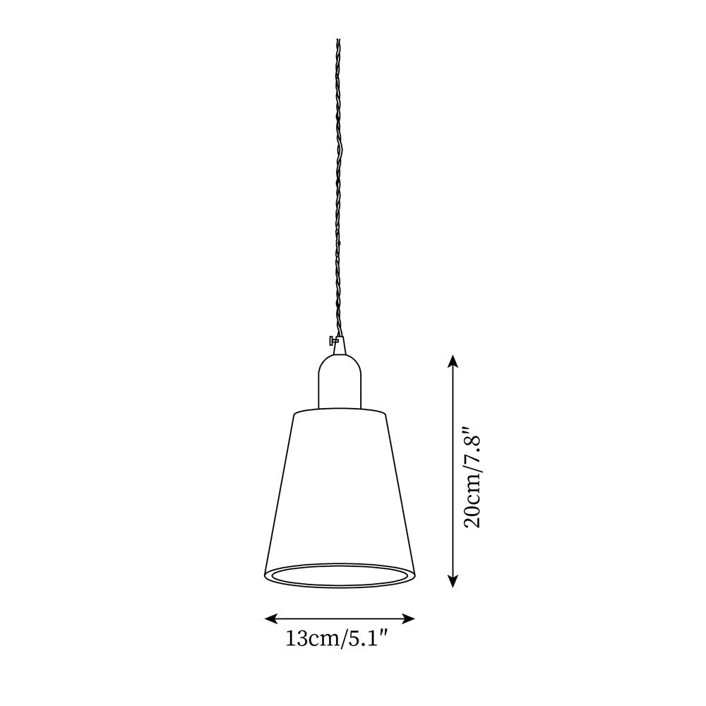Wood Pendant Lamp Assorted Shapes in Solid Wood and Brass - Neutralighting