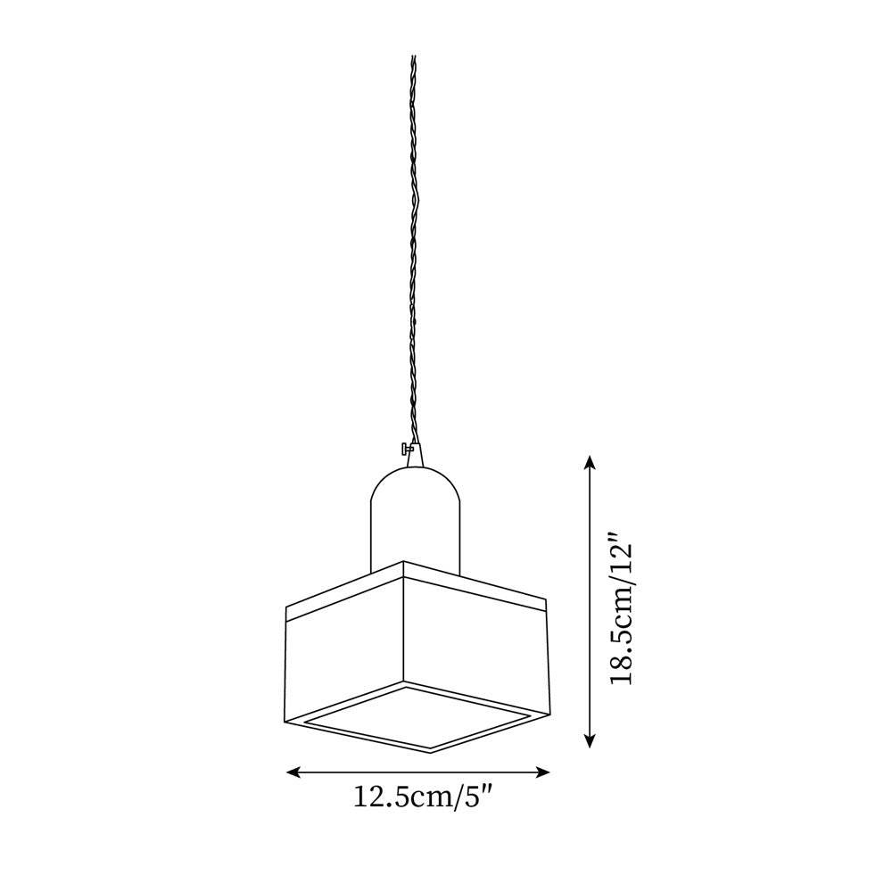 Wood Pendant Lamp Assorted Shapes in Solid Wood and Brass - Neutralighting