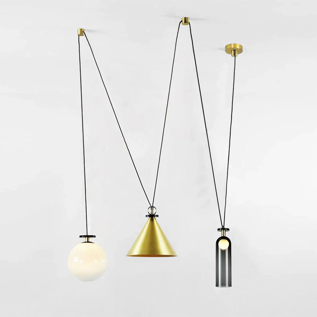 Covine Multi-Shape Adjustable Pendant Light - Neutralighting