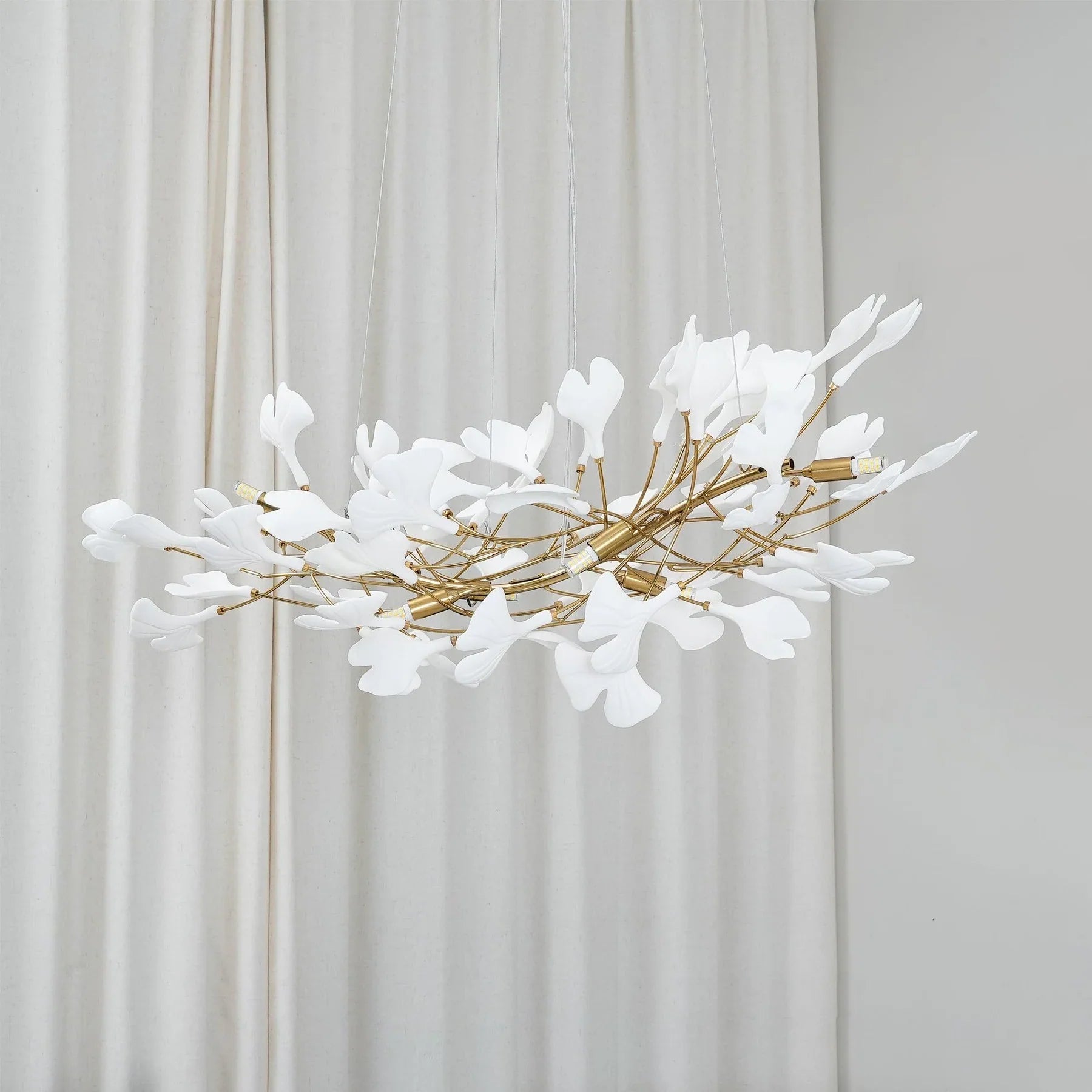 Metr Luxury Chandelier Ceramics Living Room U arc shape - Neutralighting