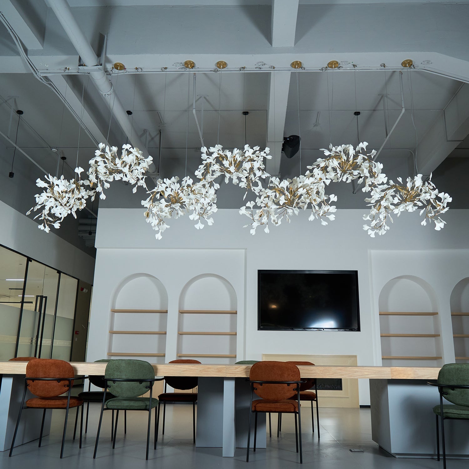 Elysia Floral Canopy Chandelier - Neutralighting