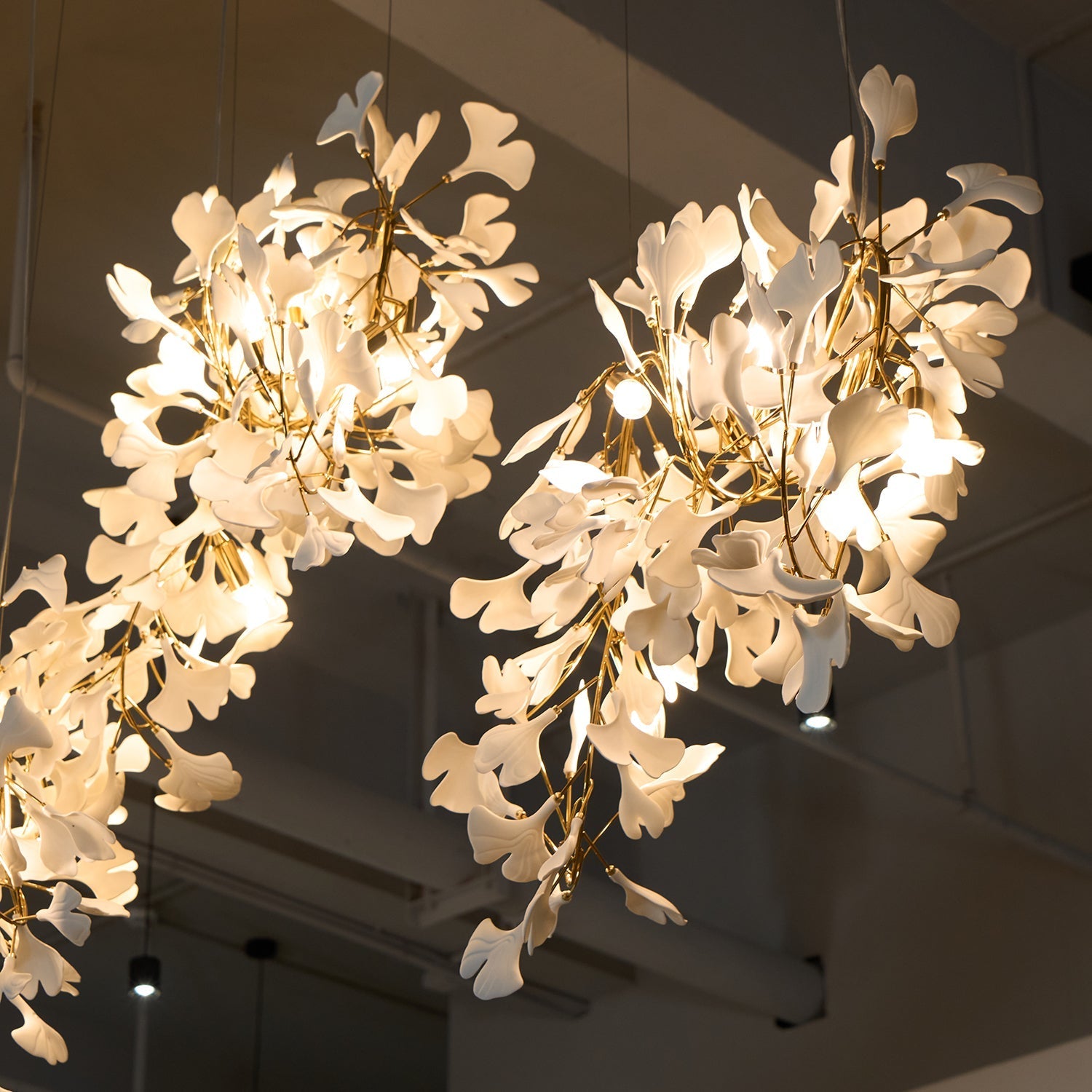 Elysia Floral Canopy Chandelier - Neutralighting