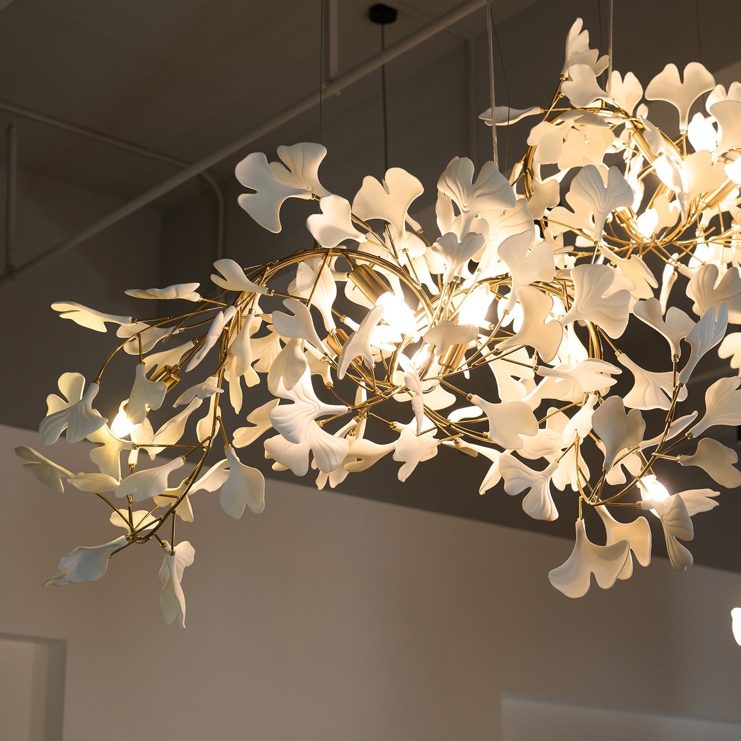 Elysia Floral Canopy Chandelier - Neutralighting