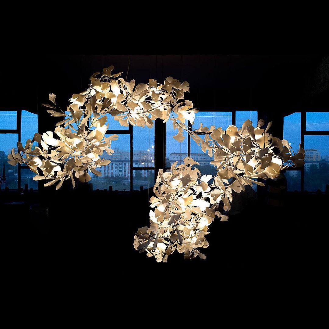 Elysia Floral Canopy Chandelier - Neutralighting