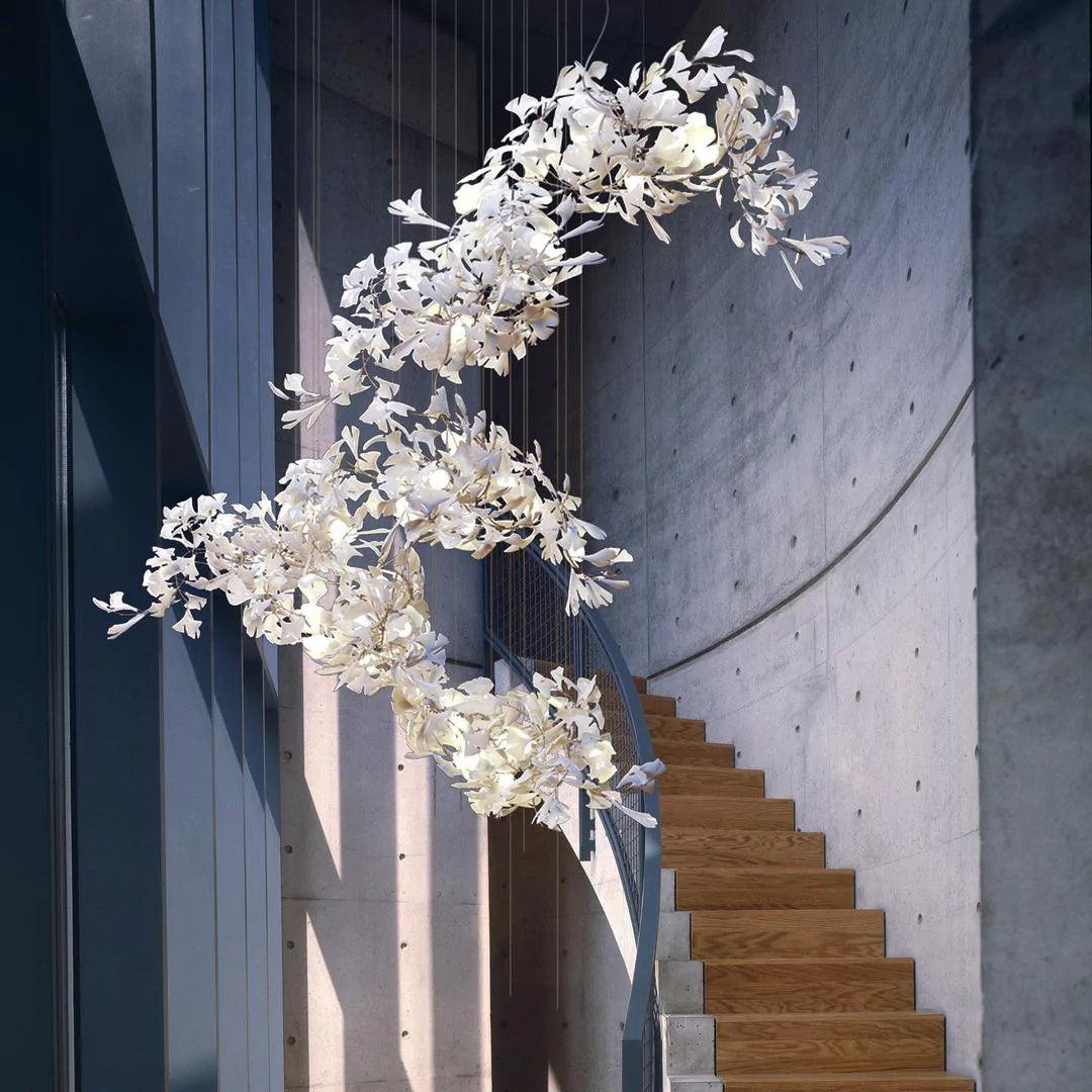 Elysia Floral Canopy Chandelier - Neutralighting