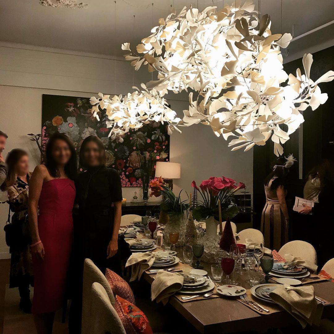 Elysia Floral Canopy Chandelier - Neutralighting