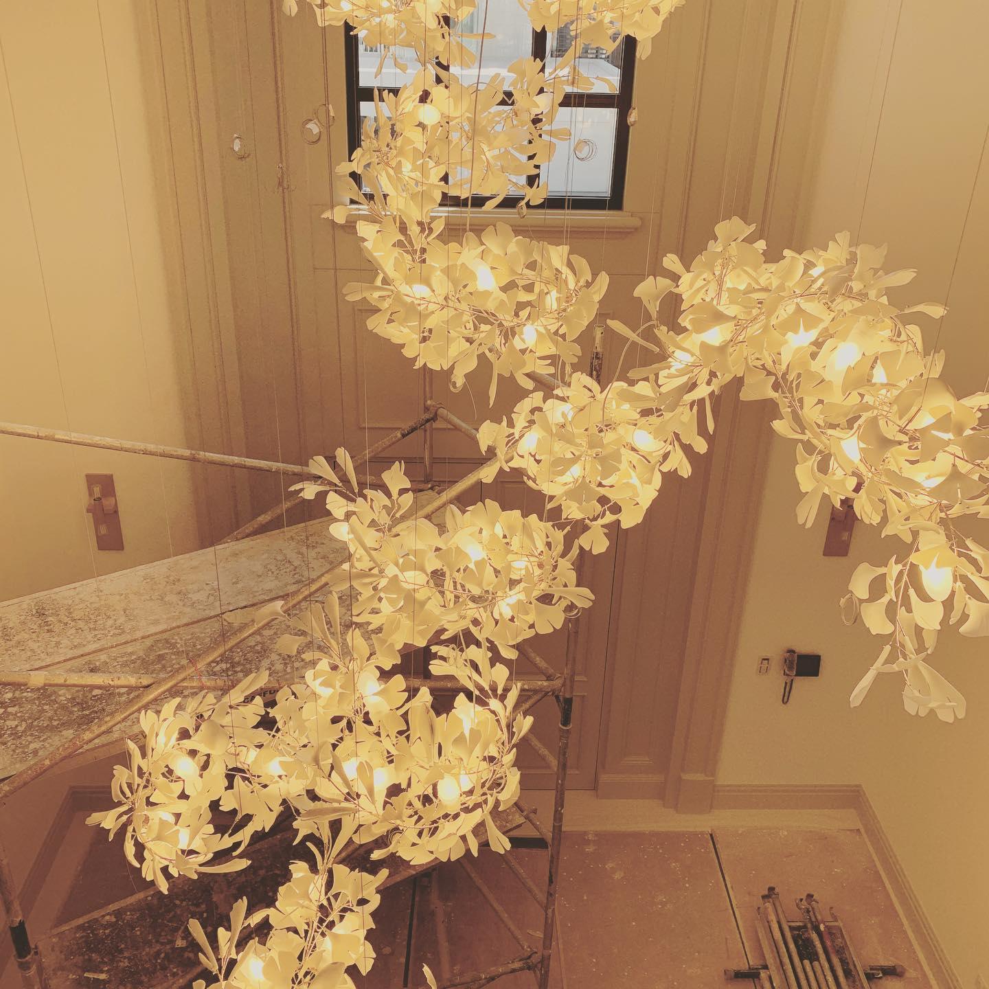 Elysia Floral Canopy Chandelier - Neutralighting