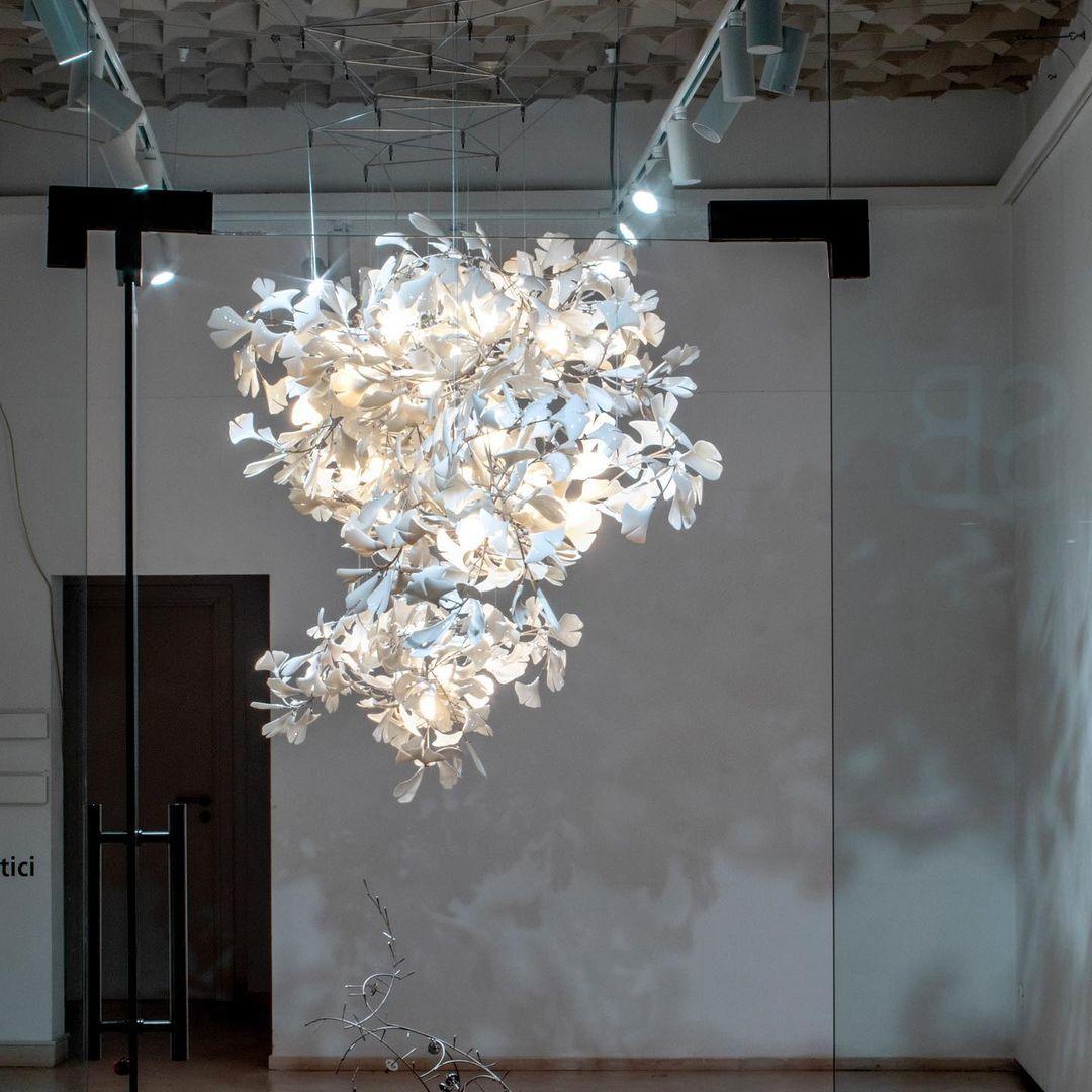 Elysia Floral Canopy Chandelier - Neutralighting