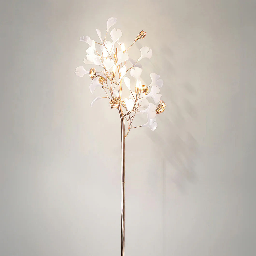Ella Floor Lamp Gingko Ceramics - Neutralighting