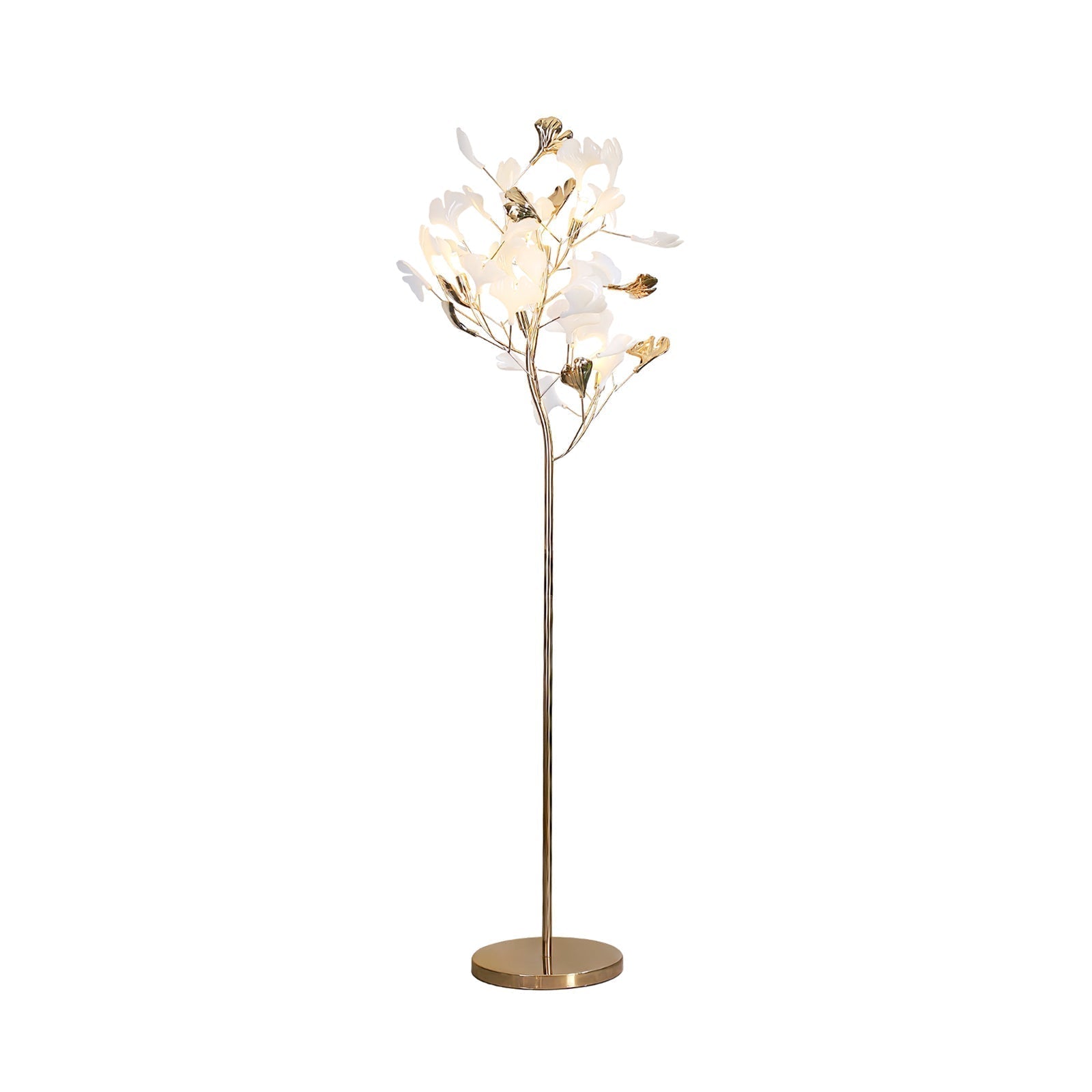 Ella Floor Lamp Gingko Ceramics - Neutralighting