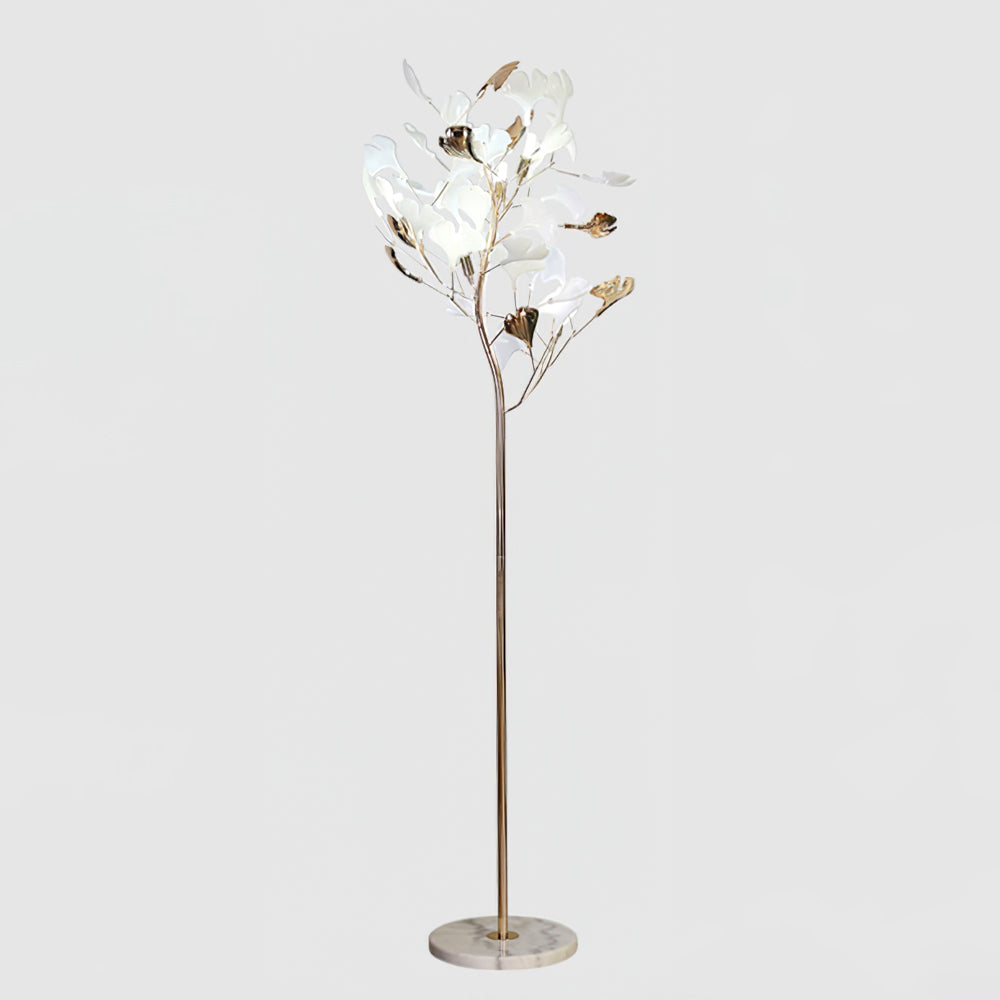 Ella Floor Lamp Gingko Ceramics - Neutralighting