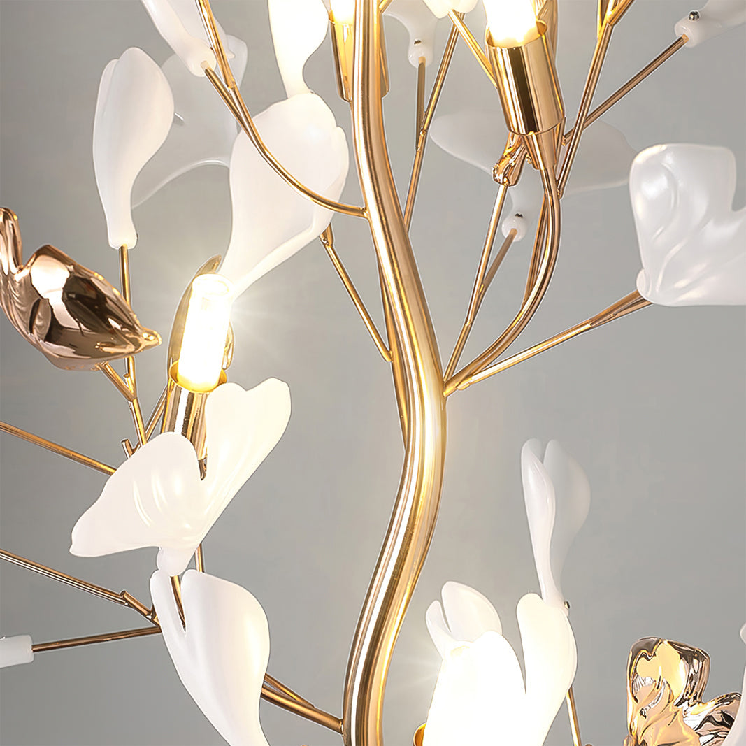 Ella Floor Lamp Gingko Ceramics - Neutralighting