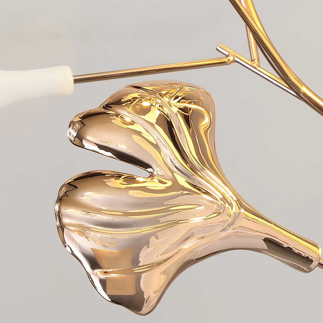 Ella Floor Lamp Gingko Ceramics - Neutralighting