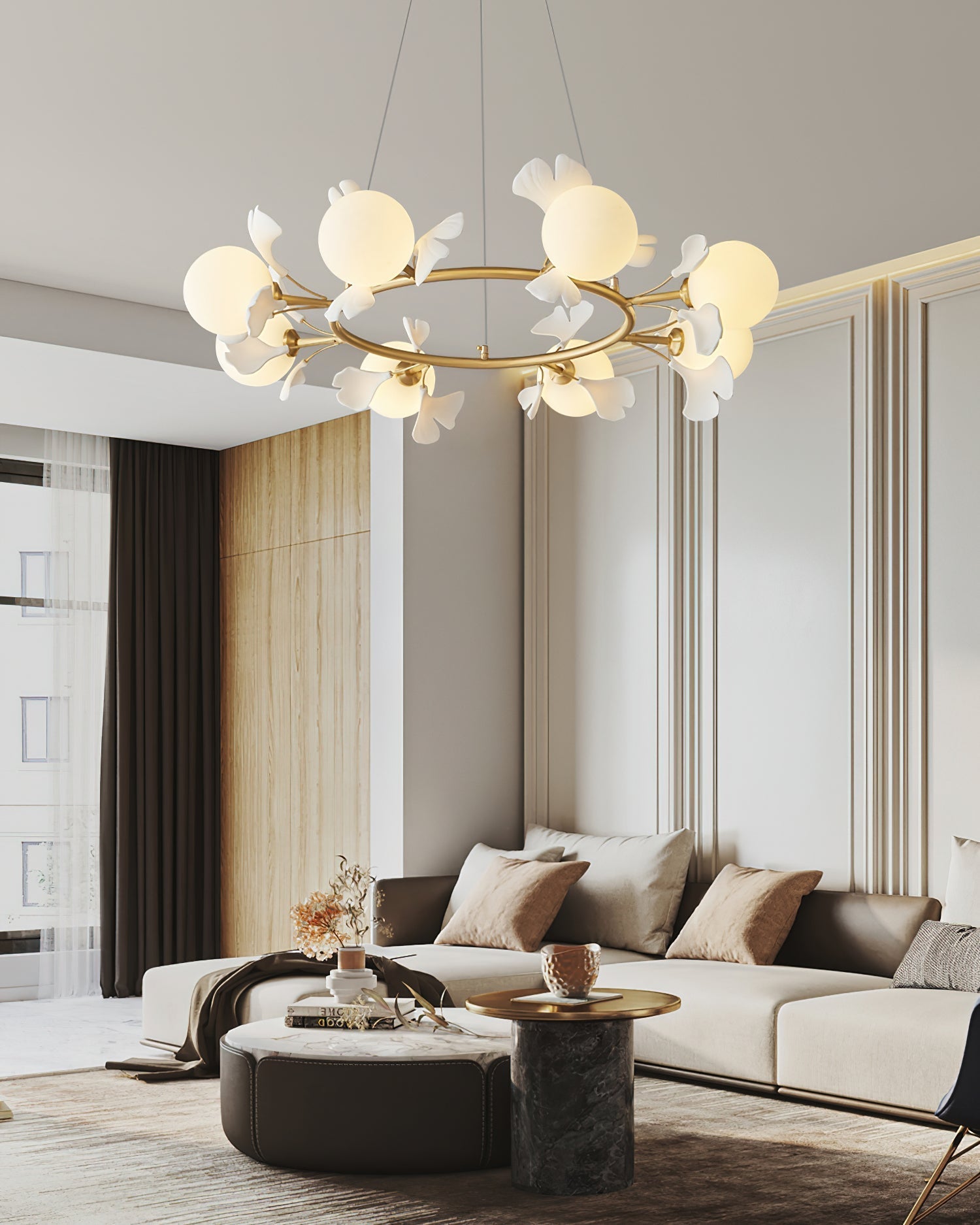 Fidova 8-Light Globe Chandelier - Neutralighting
