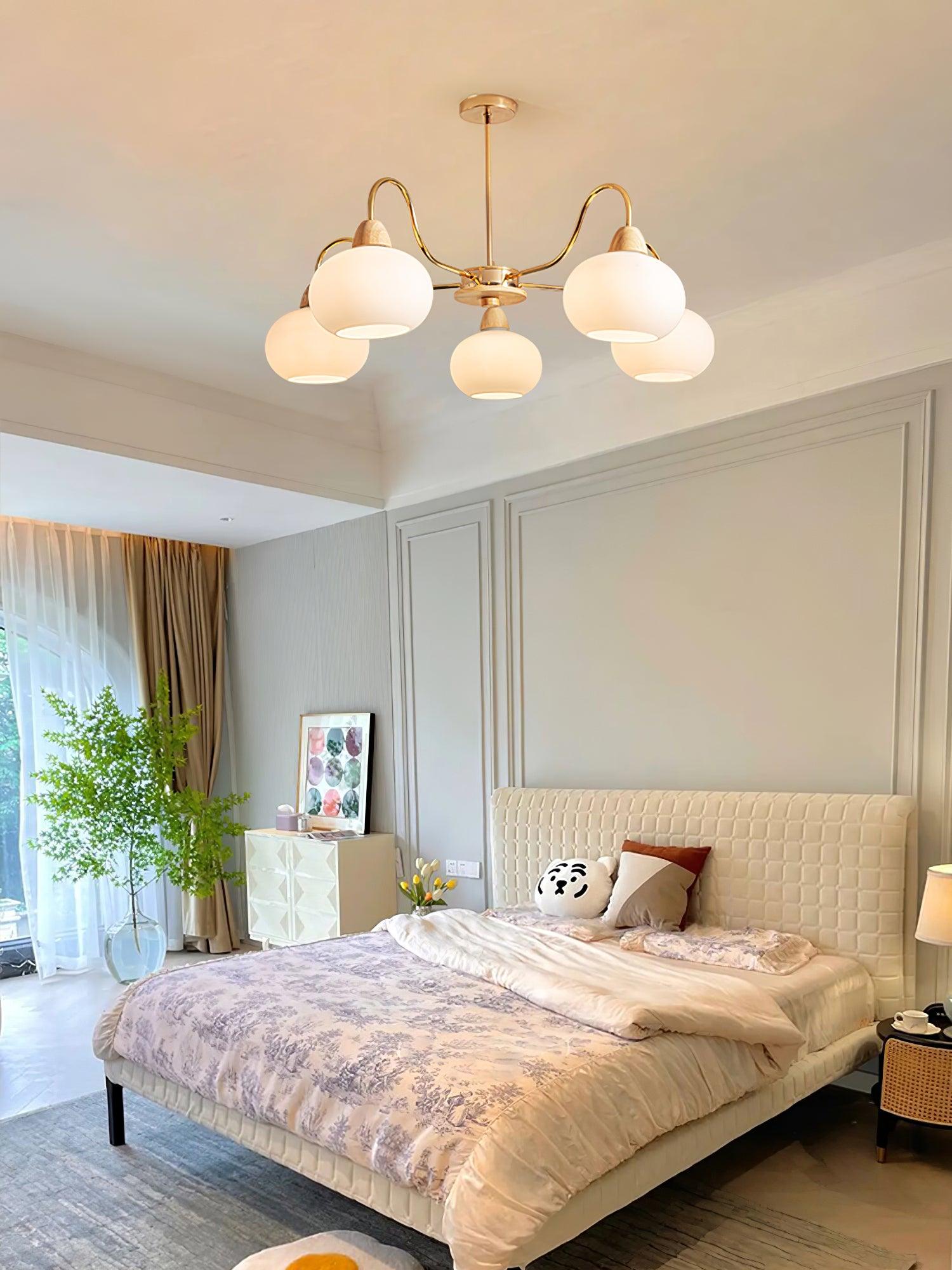 Zevena Glass Chandelier - Neutralighting
