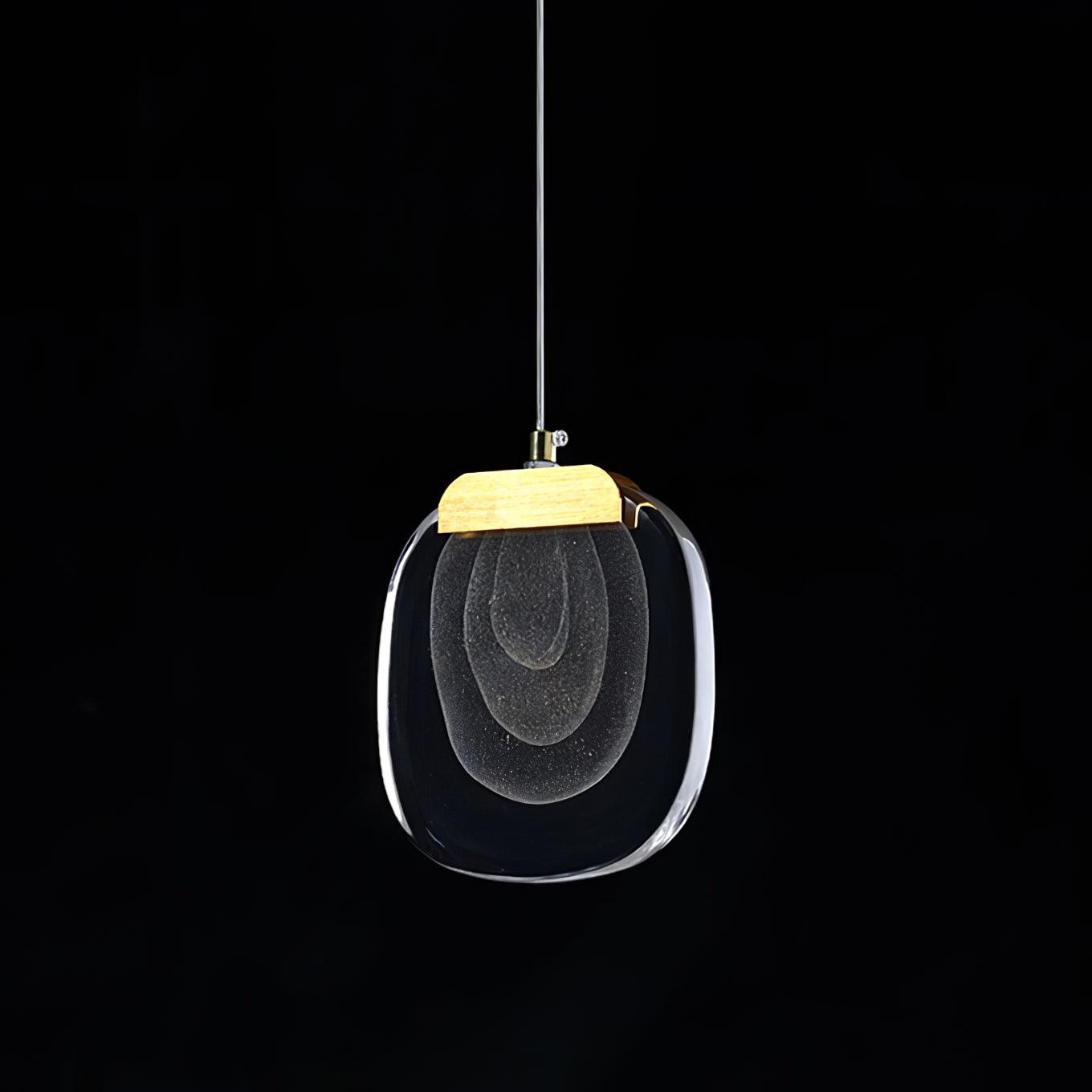 Avesia Minimalist Glass Pendant Light Staircase - Neutralighting