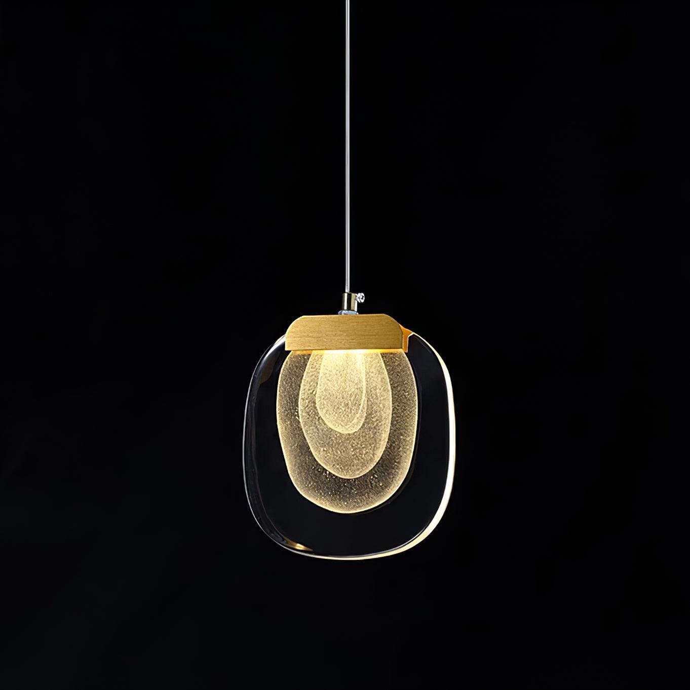 Avesia Minimalist Glass Pendant Light Staircase - Neutralighting