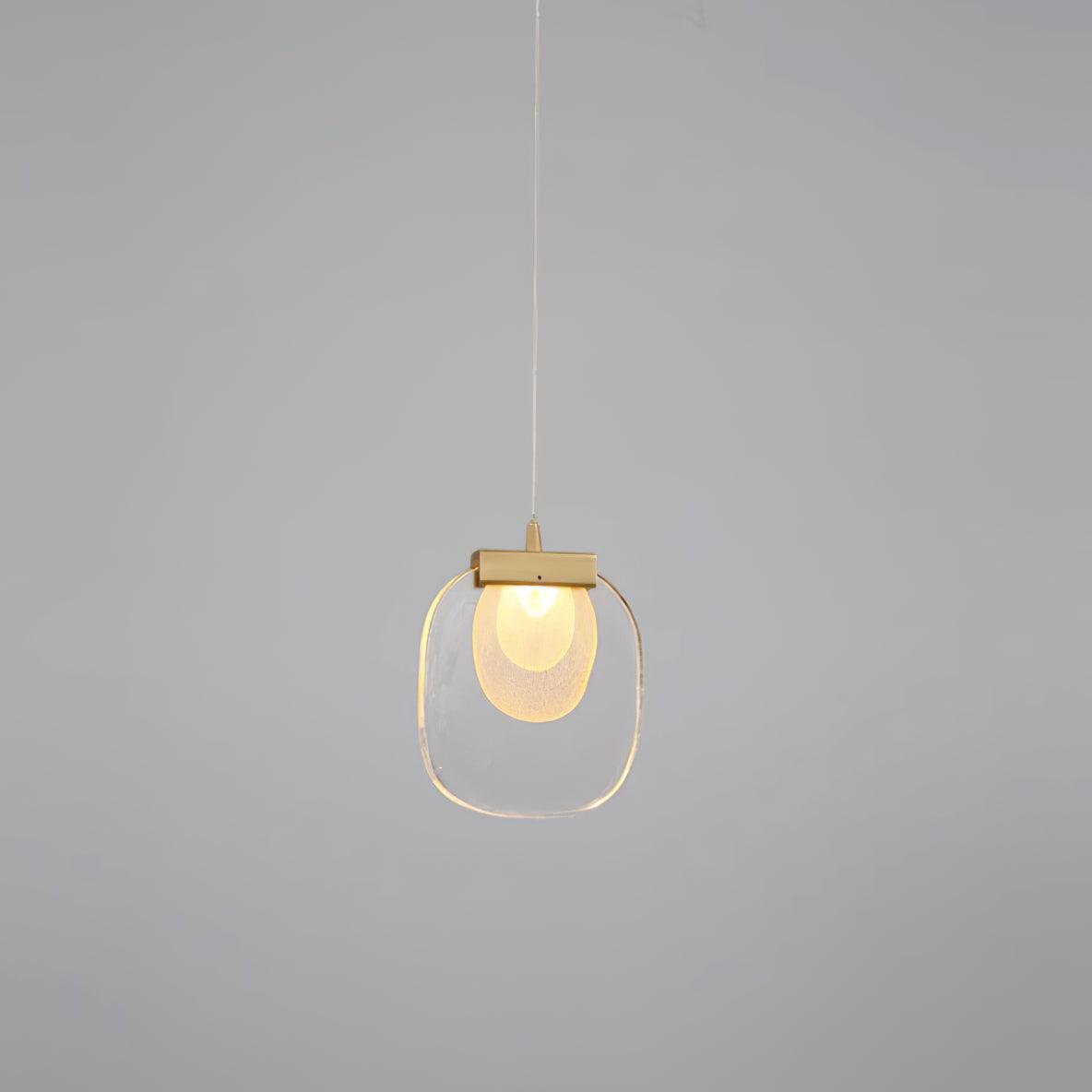 Avesia Minimalist Glass Pendant Light Staircase - Neutralighting