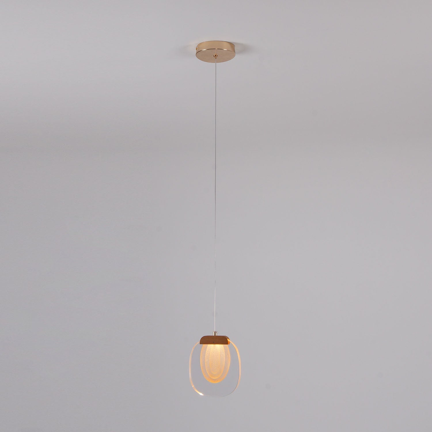 Avesia Minimalist Glass Pendant Light Staircase - Neutralighting