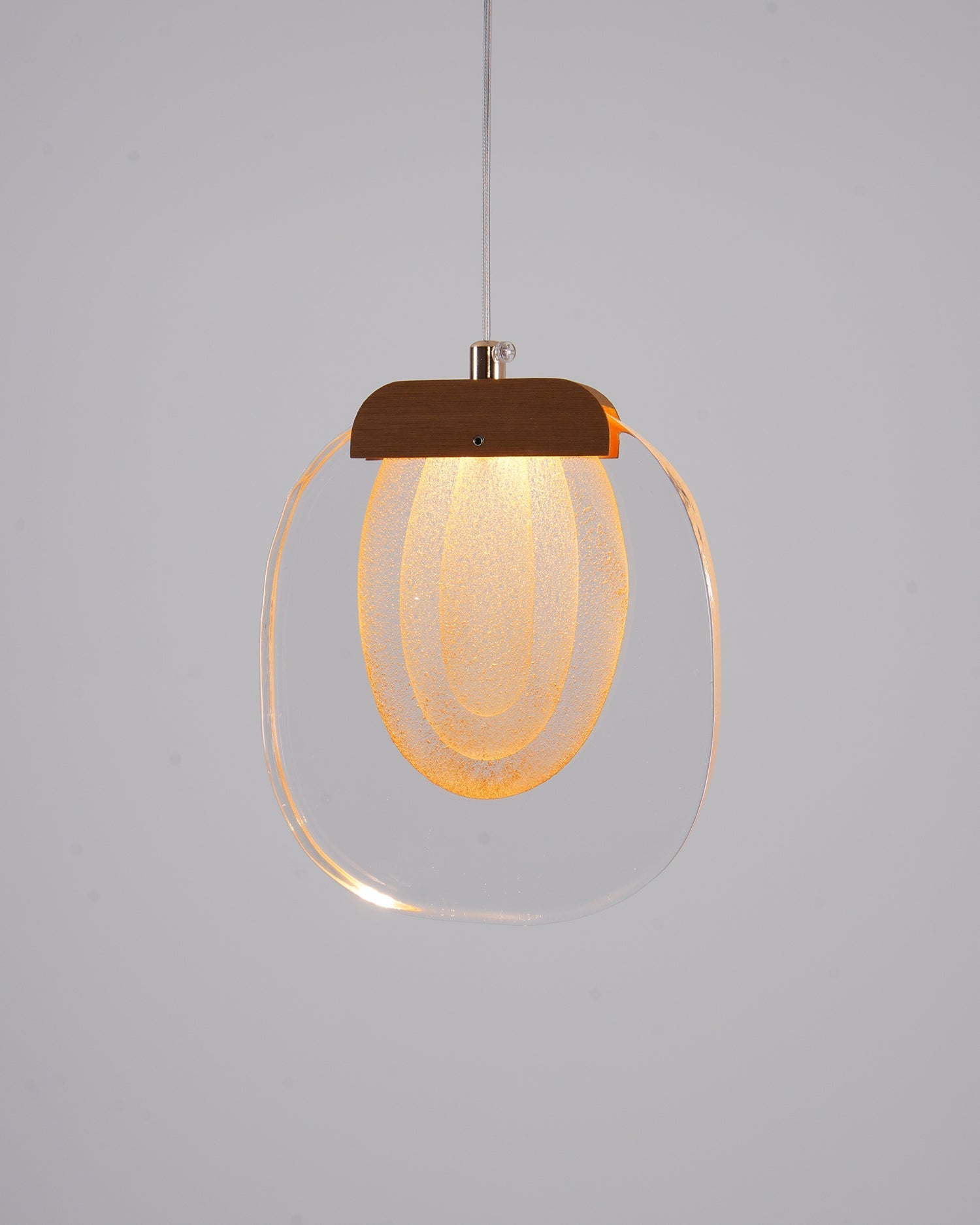 Avesia Minimalist Glass Pendant Light Staircase - Neutralighting