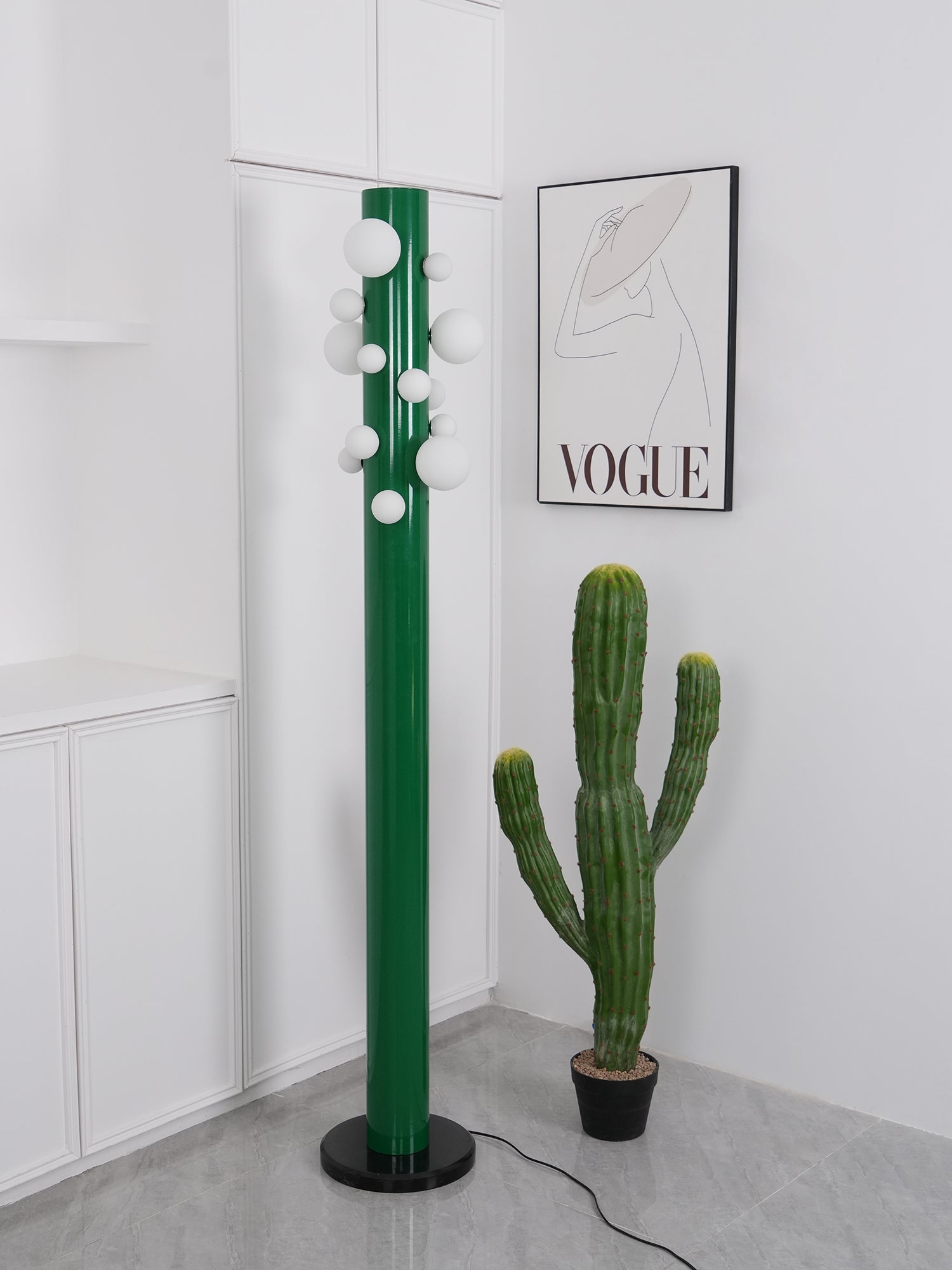 Ortaliel Marble Floor Lamp - Neutralighting