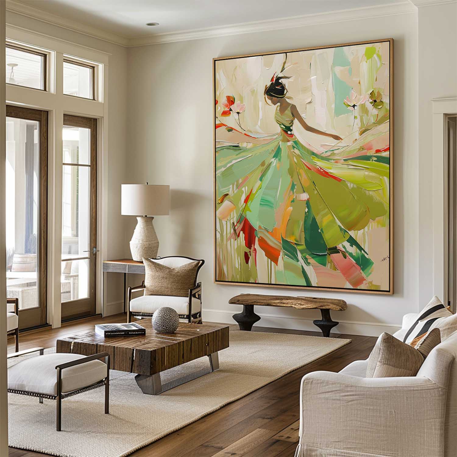 Modern Abstract Painting ABAV519 - Neutralighting