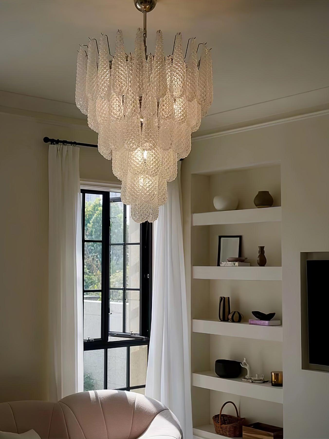 Zemaryra  Murano Glass Chandelier