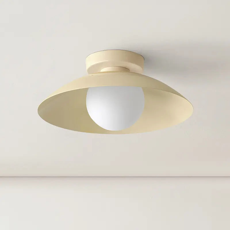 Arisha Modern Flush Mount Ceiling Light Black Red Pink Yellow Bedroom - Neutralighting