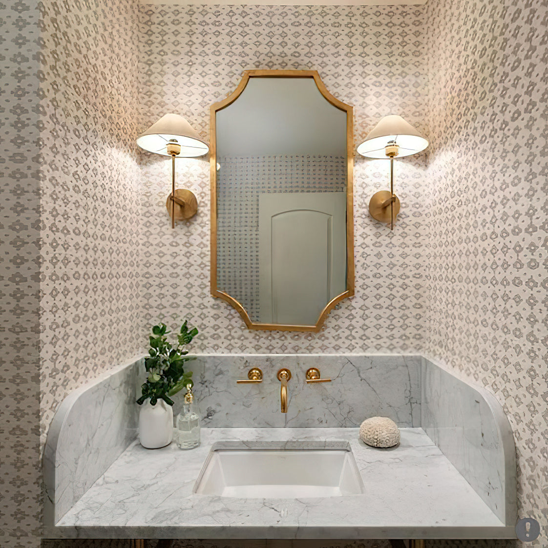 Genevieve Wall Lamp Fabric - Neutralighting