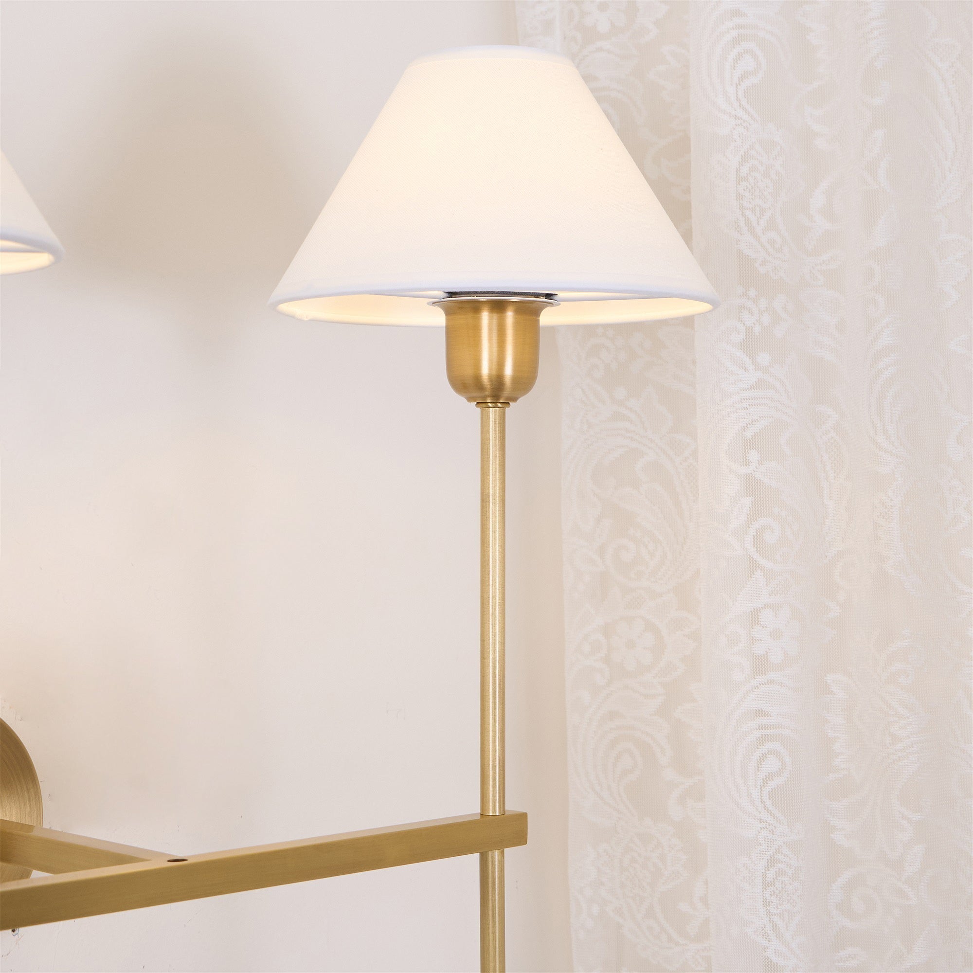 Genevieve Wall Lamp Fabric - Neutralighting
