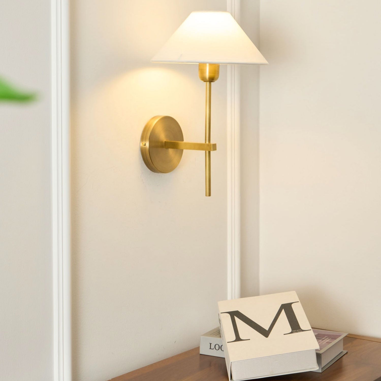 Genevieve Wall Lamp Fabric - Neutralighting