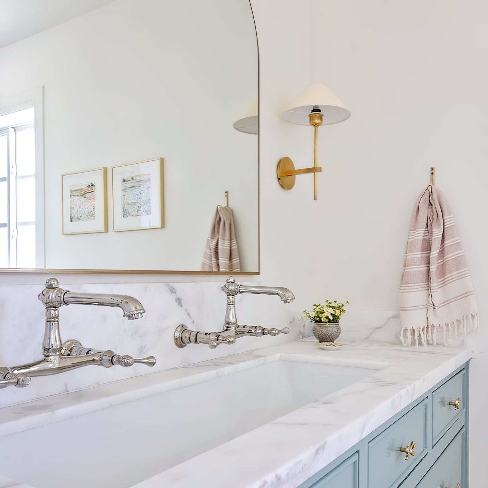 Genevieve Wall Lamp Fabric - Neutralighting