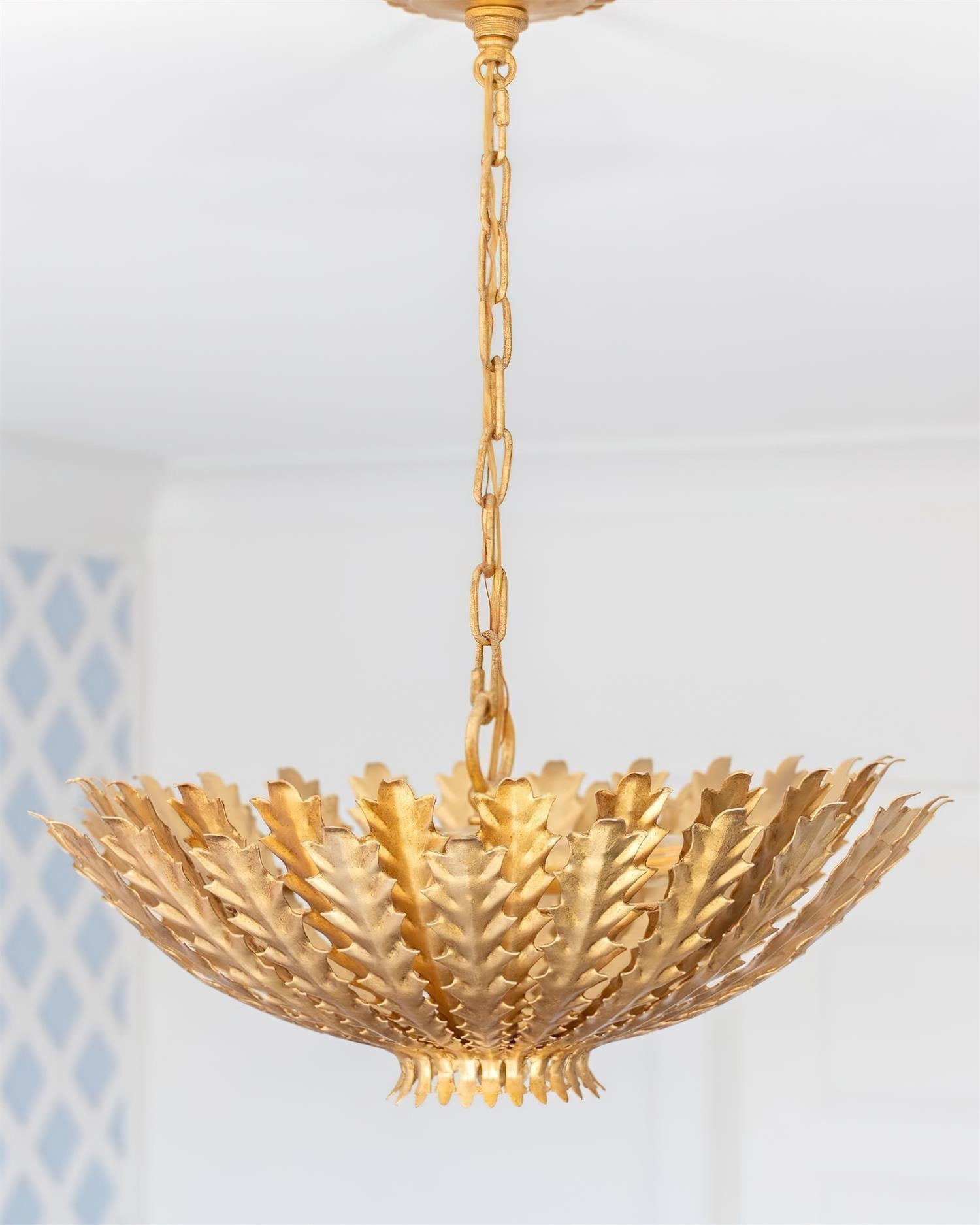 Geyon Golden Leaf Chandelier - Neutralighting