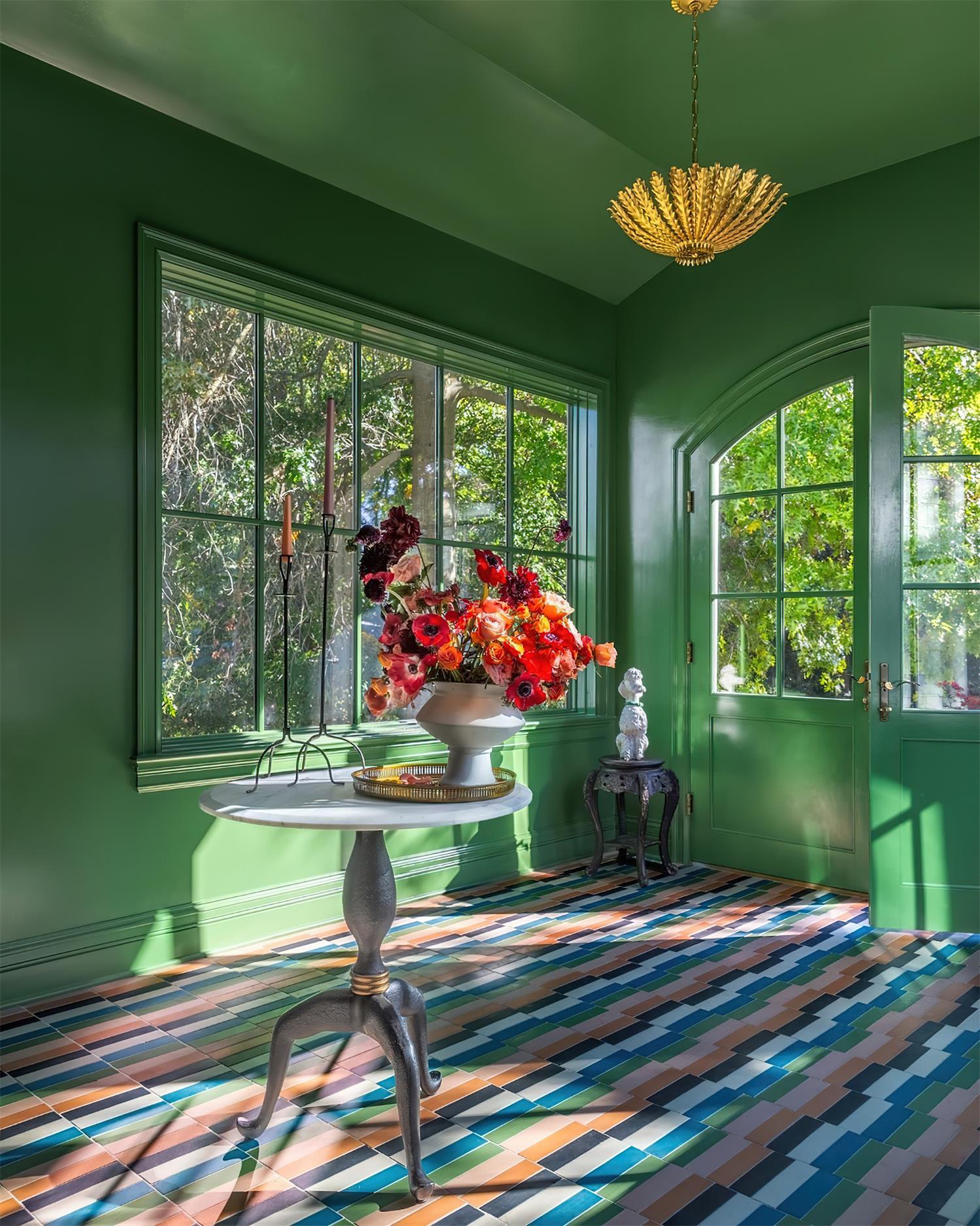 Geyon Golden Leaf Chandelier - Neutralighting