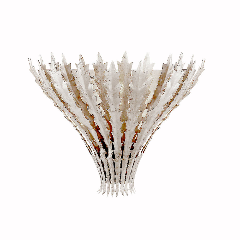 Wall Light Handmade Leaf Motif Metal Body Elegant Sconce - Neutralighting