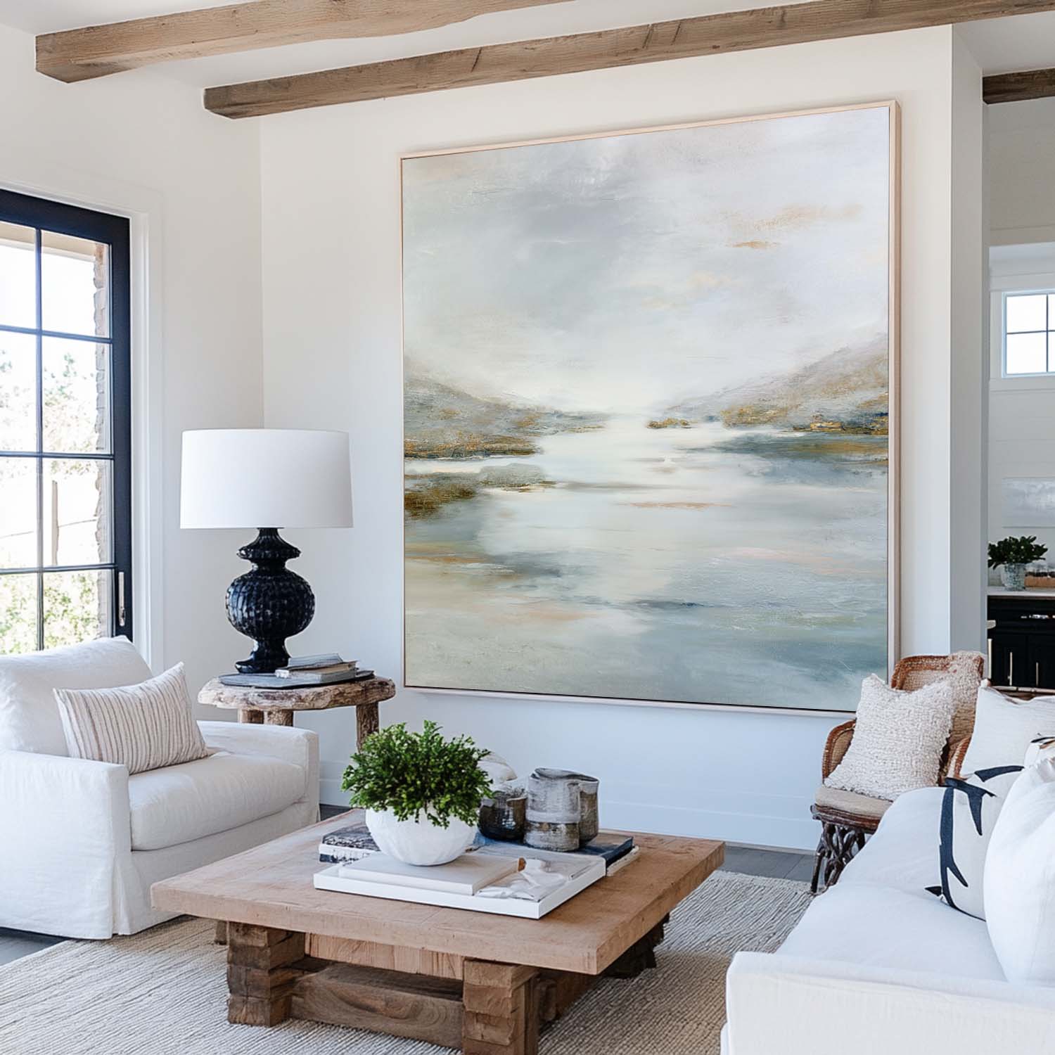 Modern Abstract Painting ABAS297 - Neutralighting