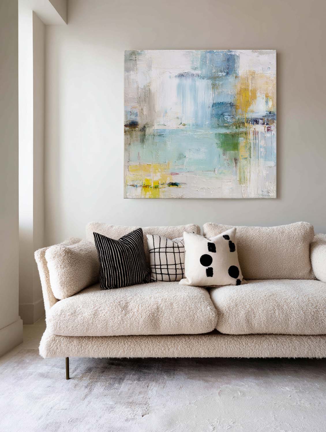 Modern Abstract Painting ABAS309 - Neutralighting