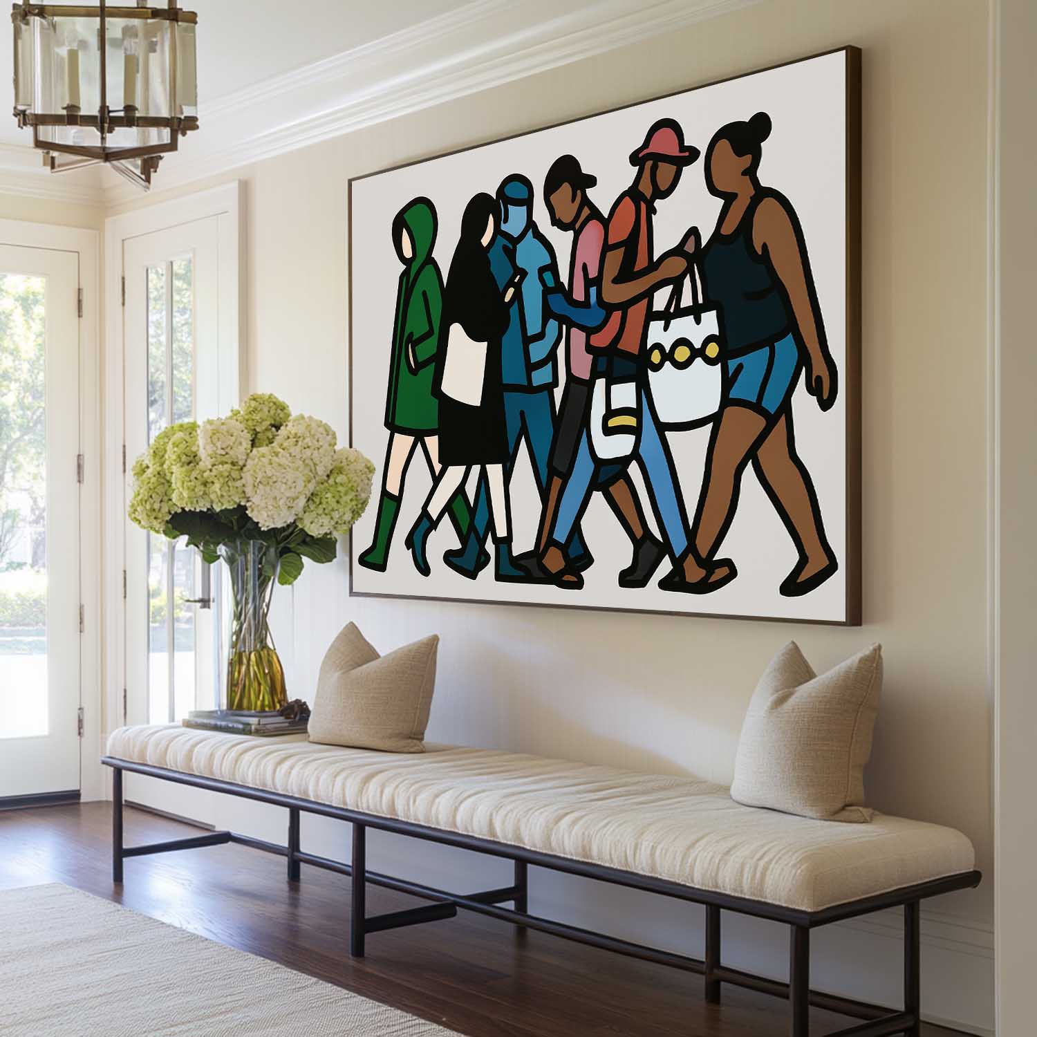 Modern Abstract Painting ABAH192 - Neutralighting