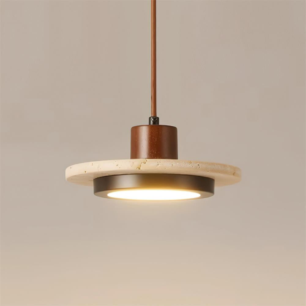 Solaro Travertine LED Pendant Light - Neutralighting