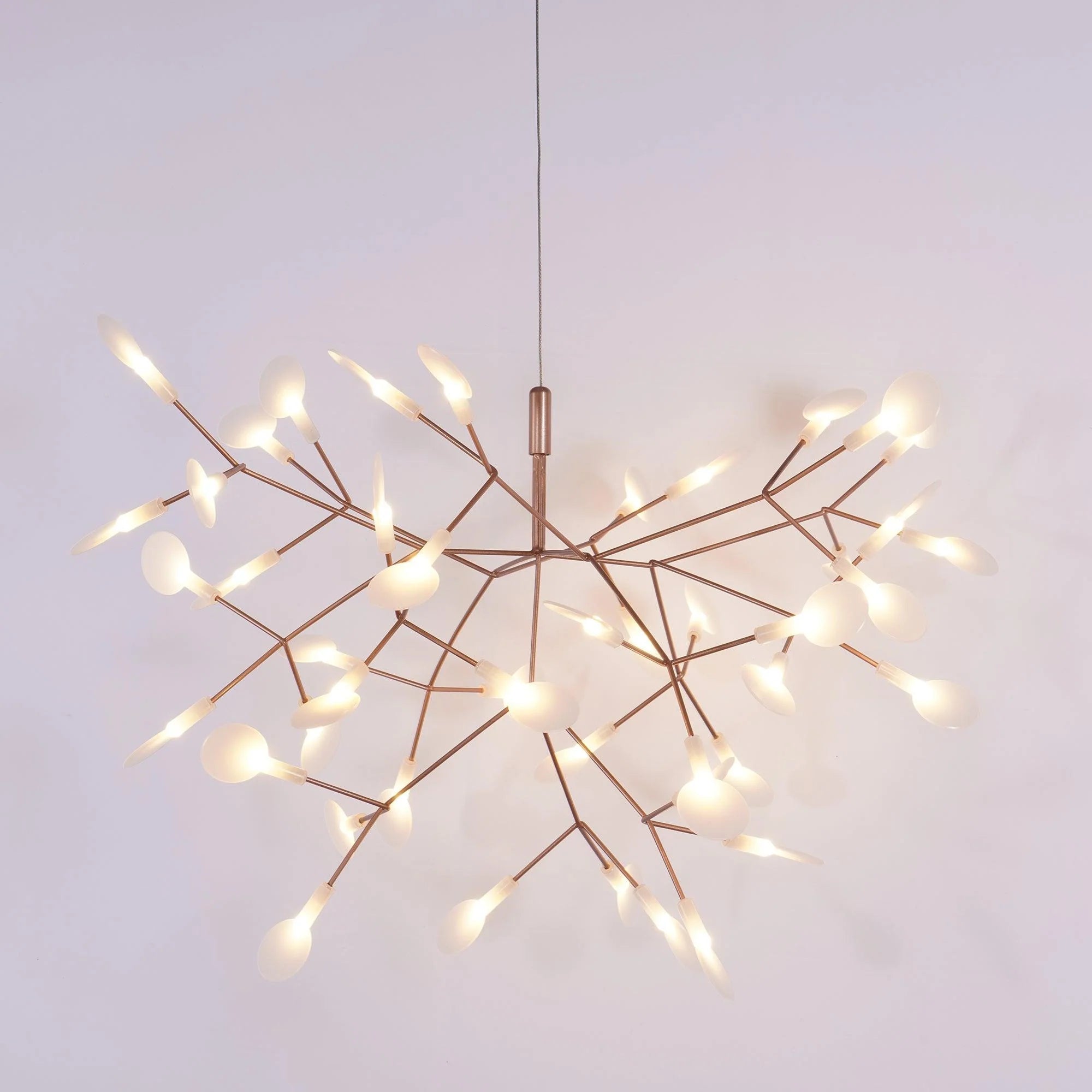 Lior Unique Sputnik Art Deco Firefly Chandelier. Living Room/ Bedroom - Neutralighting