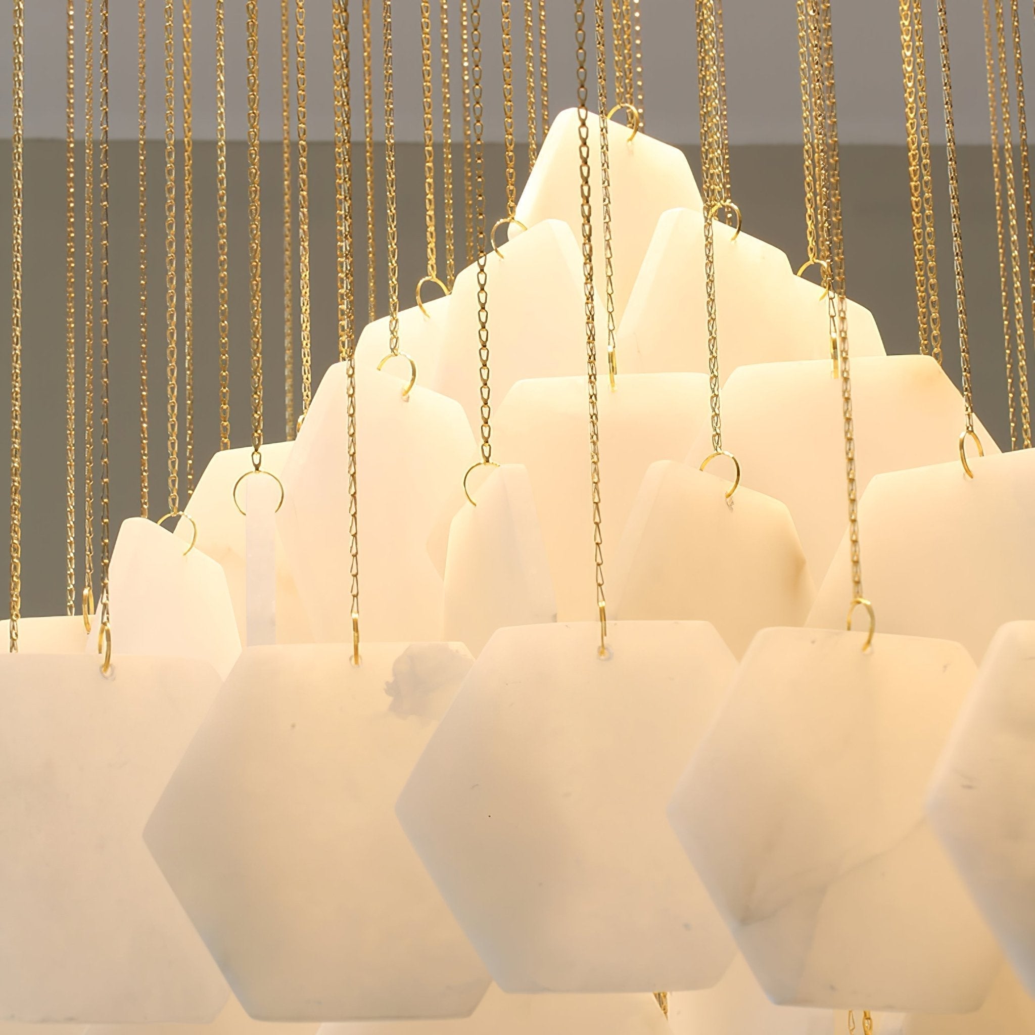 Aurelia Luxury Alabaster Chandelier - Neutralighting