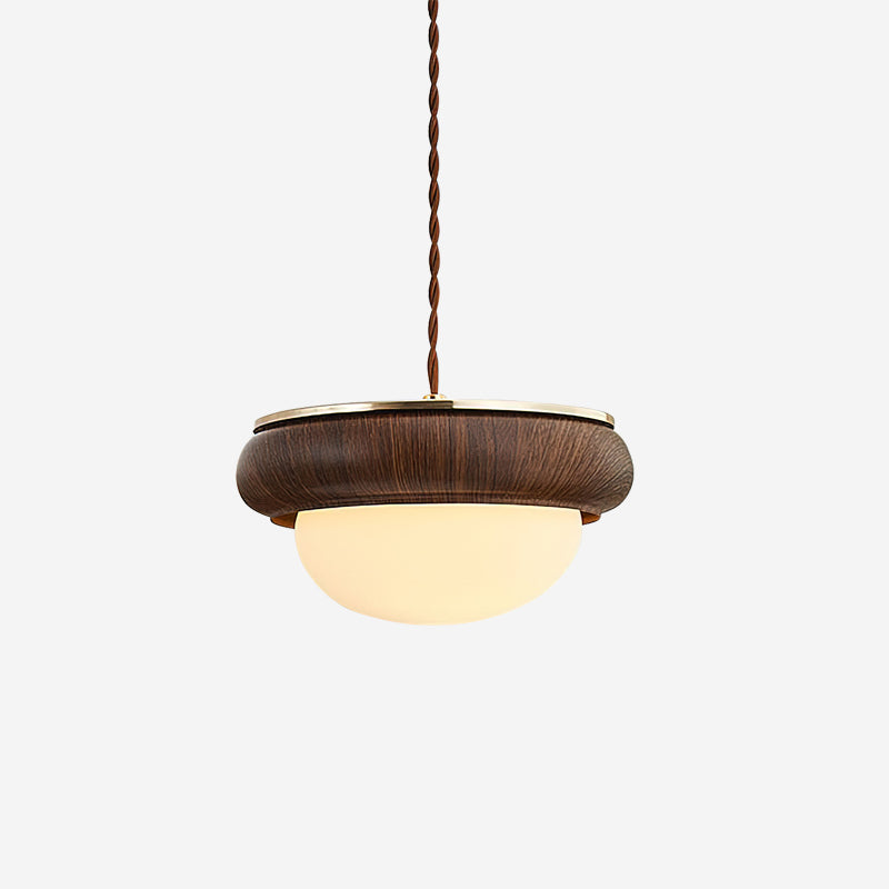 Quillon Wood Ring Pendant Lamp - Neutralighting