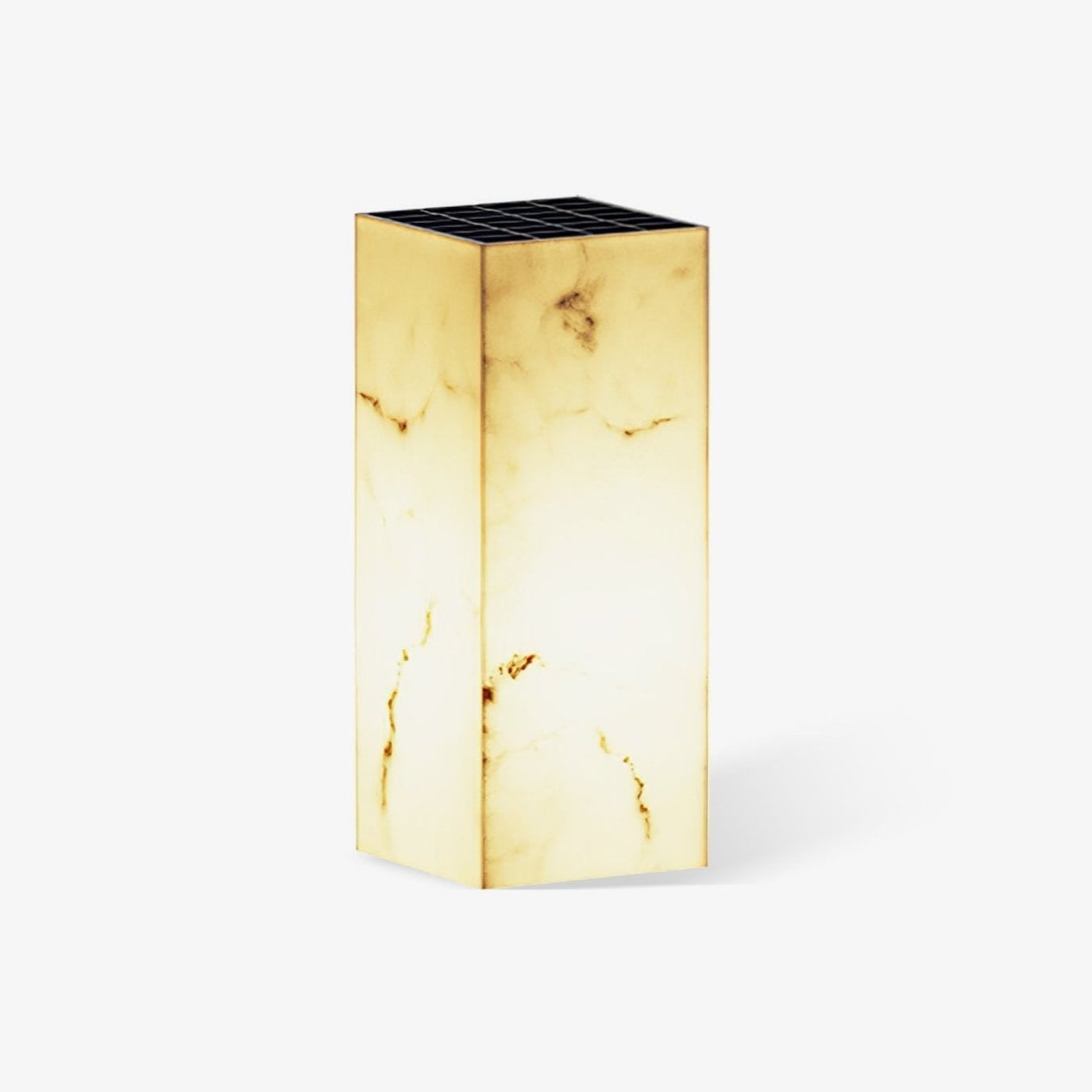Ray Imitation Marble Cube Outdoor Light